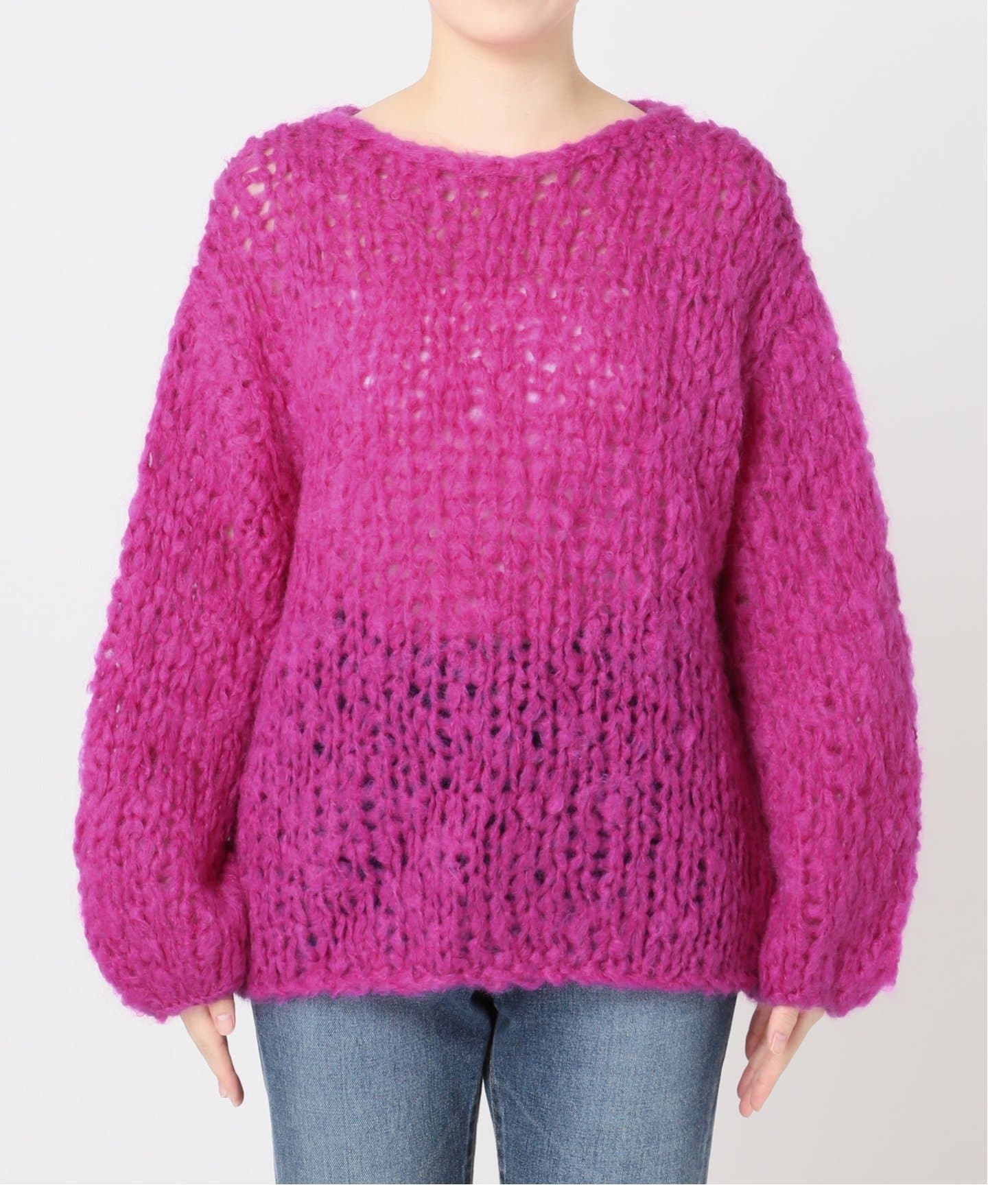 HAND KNIT ジャンボタム プルオーバー（ニット／セーター）｜Plage