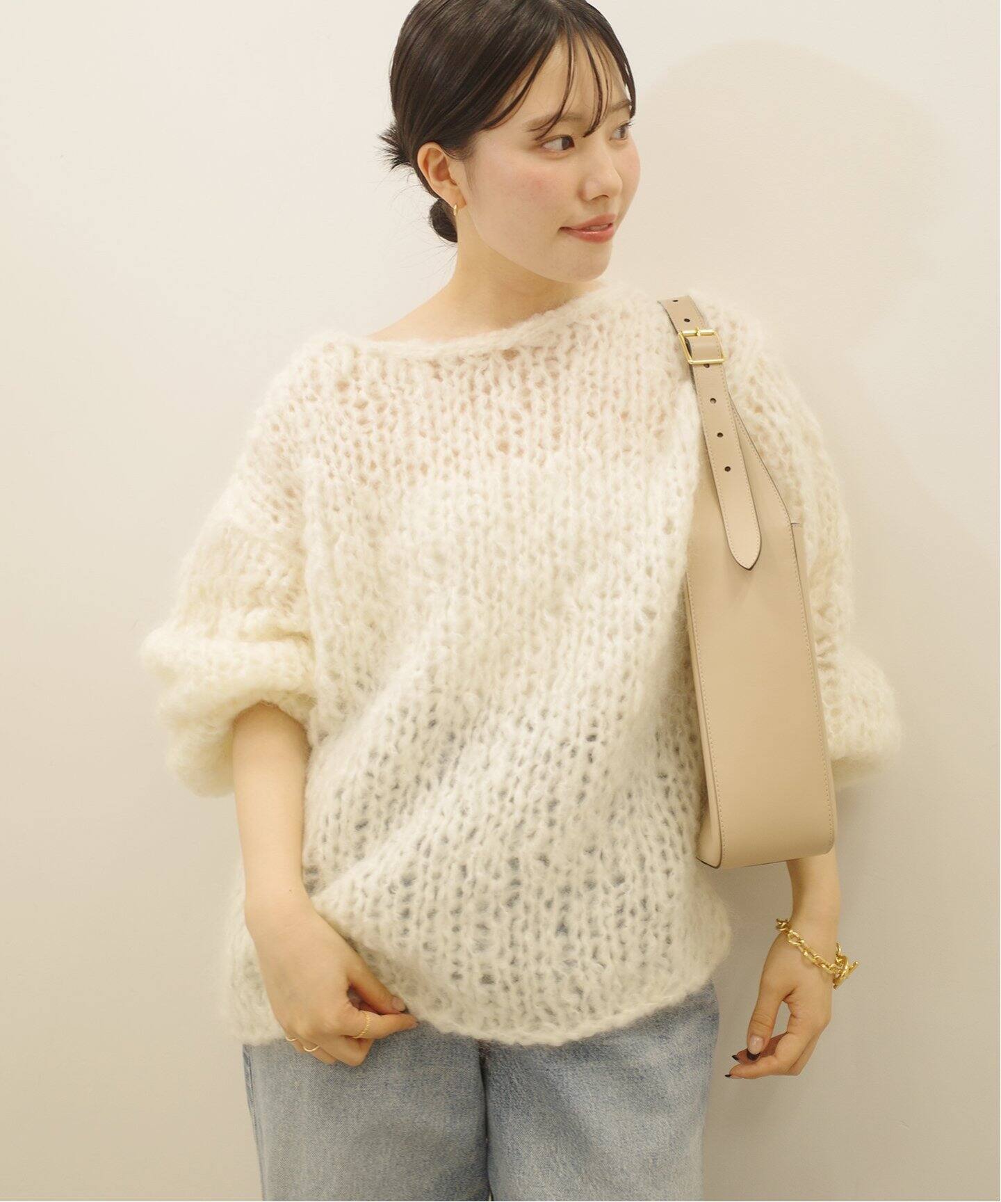 HAND KNIT ジャンボタム プルオーバー（ニット／セーター）｜Plage