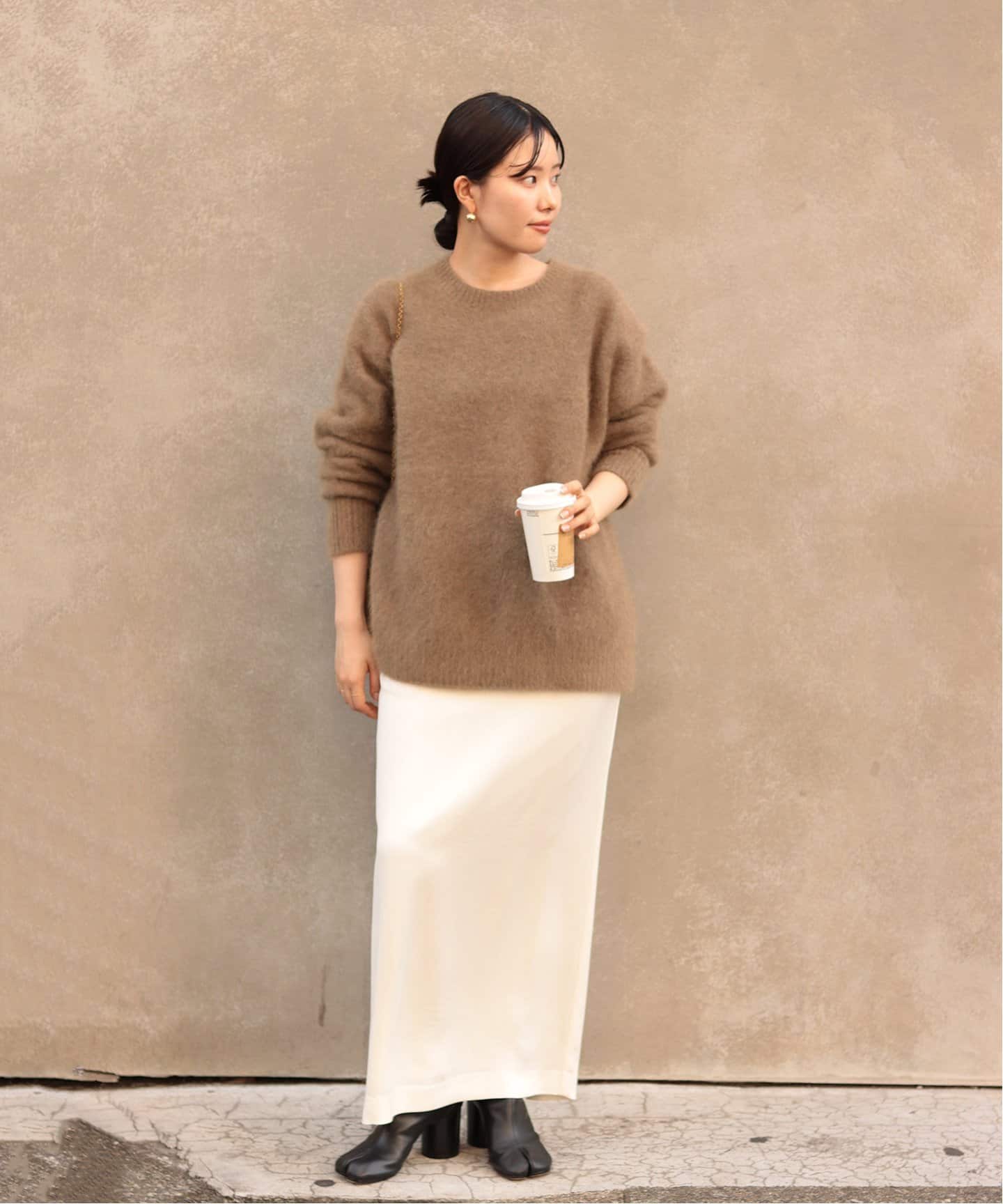 WEB限定追加》Fur Nuance プルオーバー（ニット／セーター）｜Plage