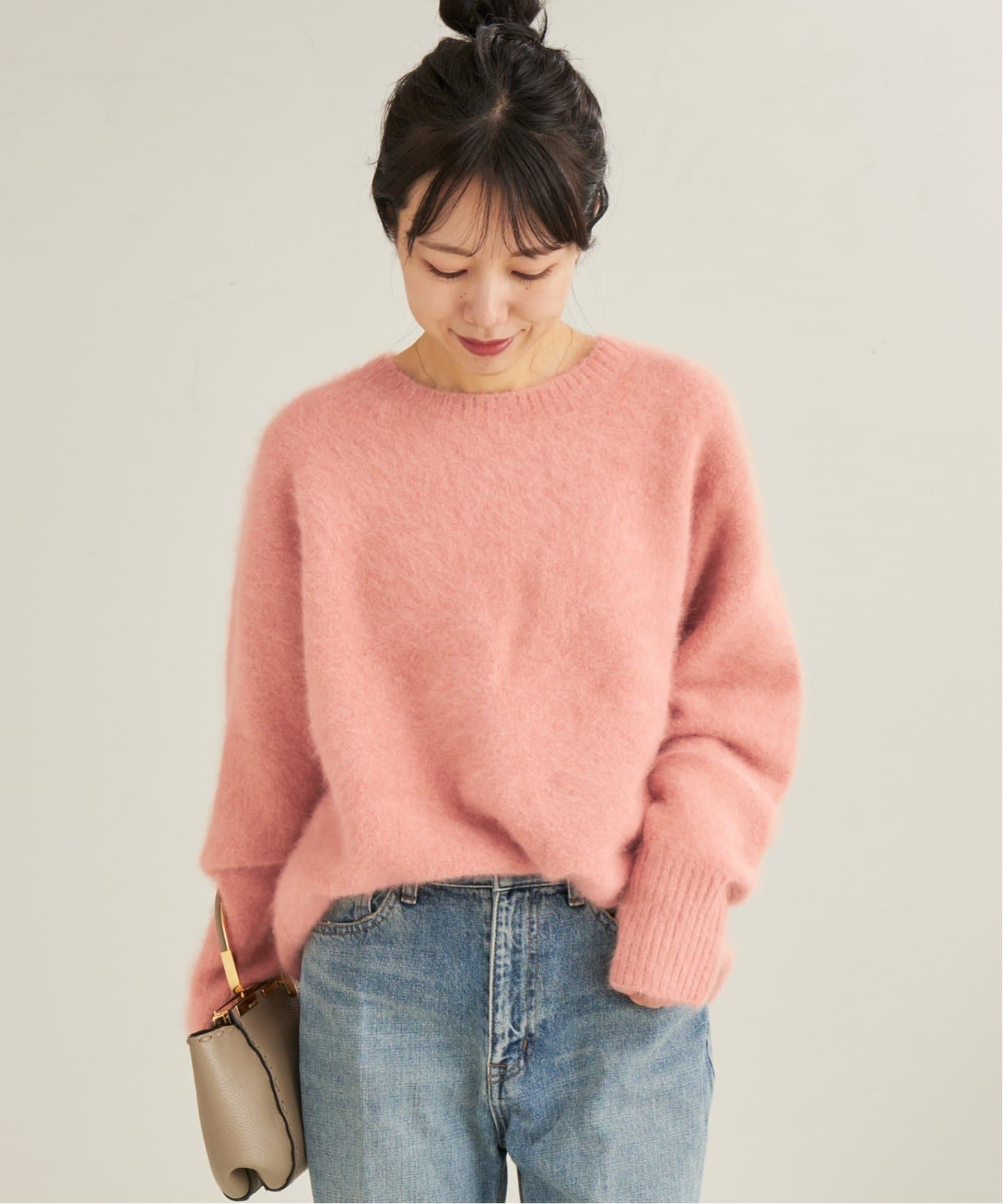 WEB限定追加》Fur Nuance プルオーバー（ニット／セーター）｜Plage