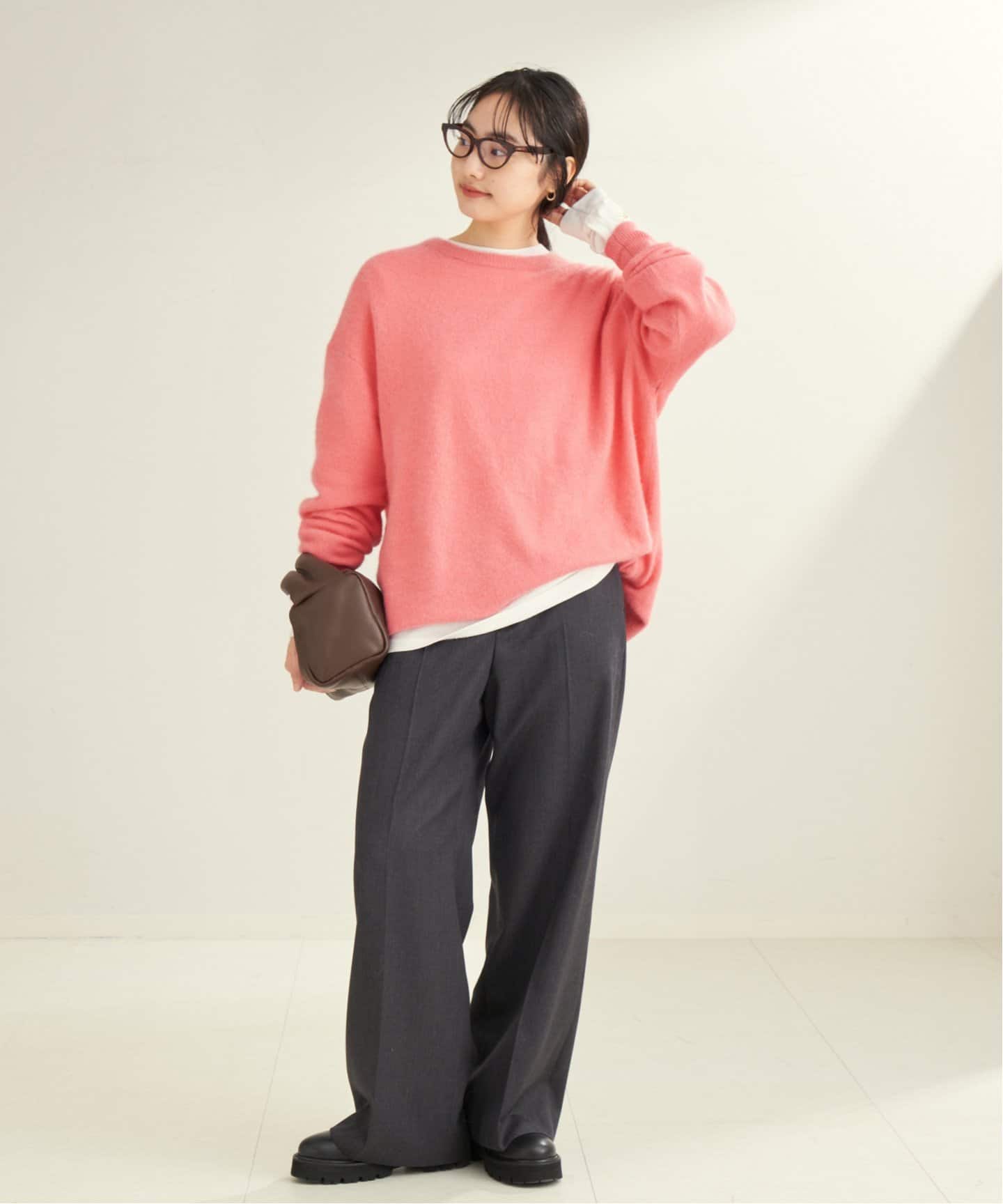 Light Fur Big プルオーバー（ニット／セーター）｜Plage（プラージュ