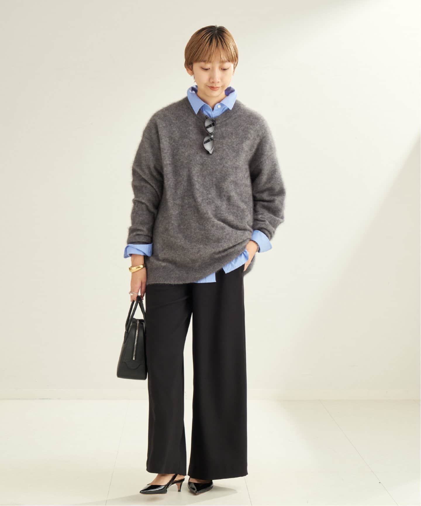 Light Fur Big プルオーバー（ニット／セーター）｜Plage（プラージュ