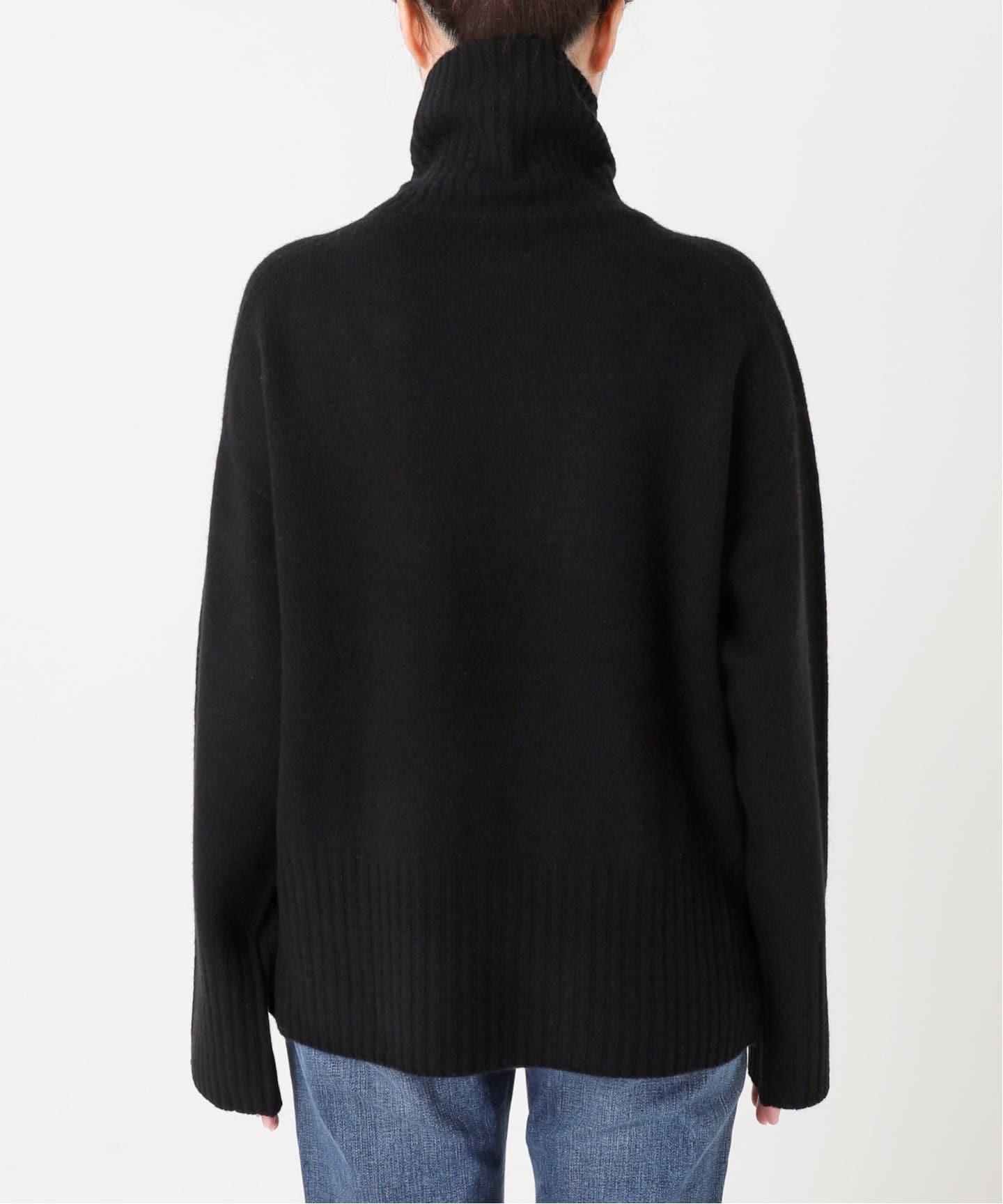 ウールカシミヤ タートルネックプルオーバー（ニット／セーター