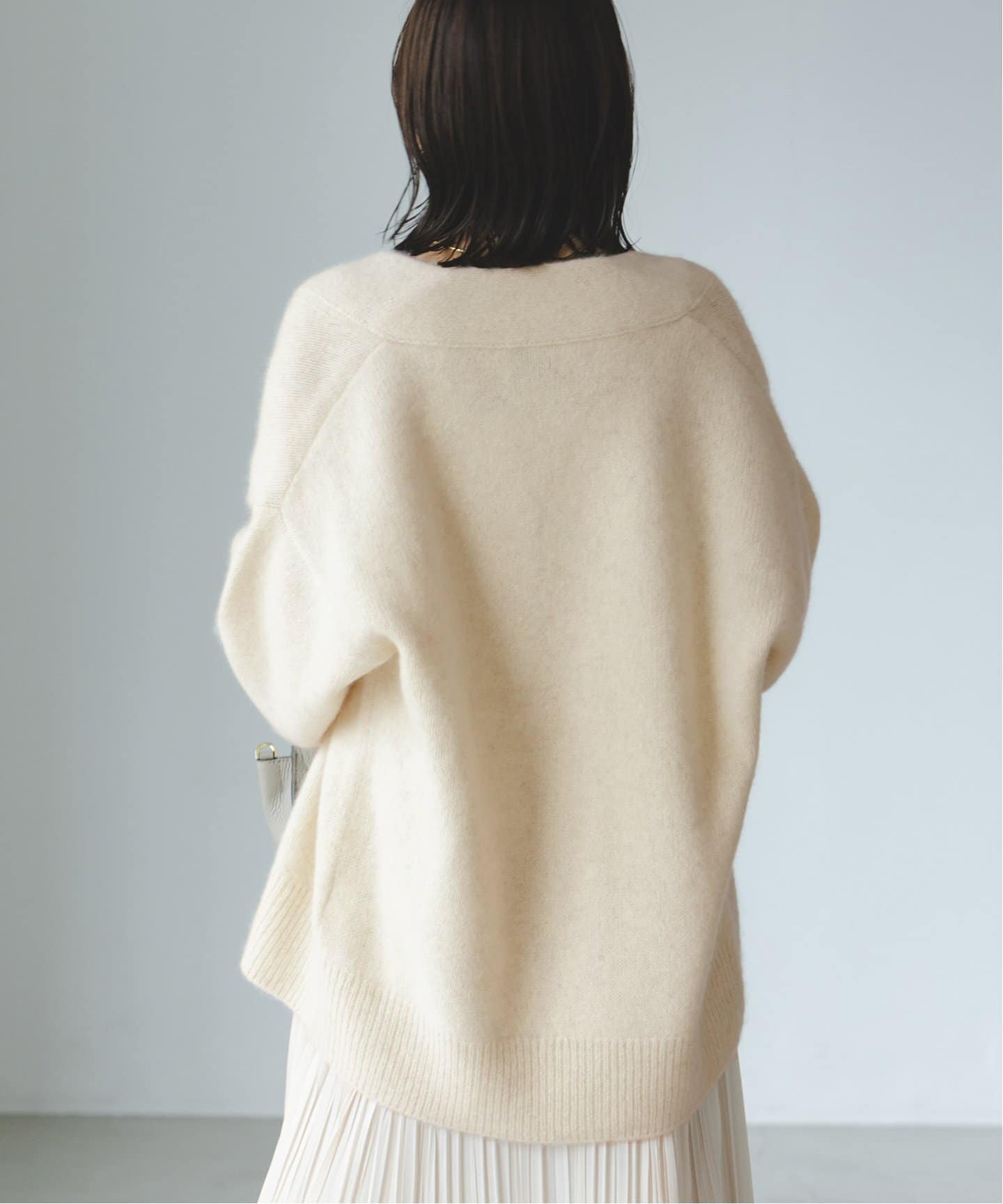 YAK/ヤク ダブルボタンニットカーディガン（ニット／セーター）｜NOBLE