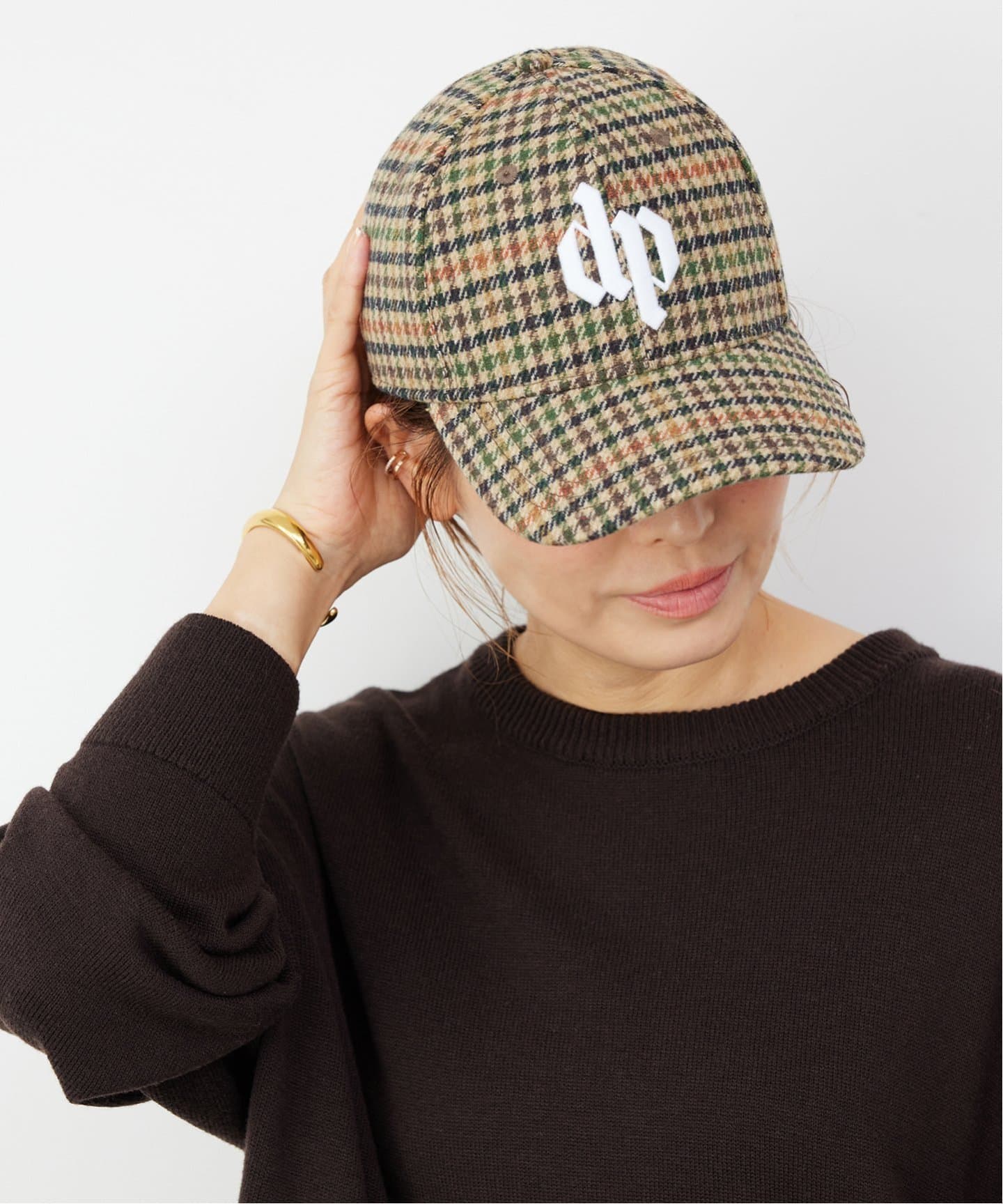 DARKPARK/ダークパーク】CHECK BASEBALL CAP（キャップ）｜Deuxieme