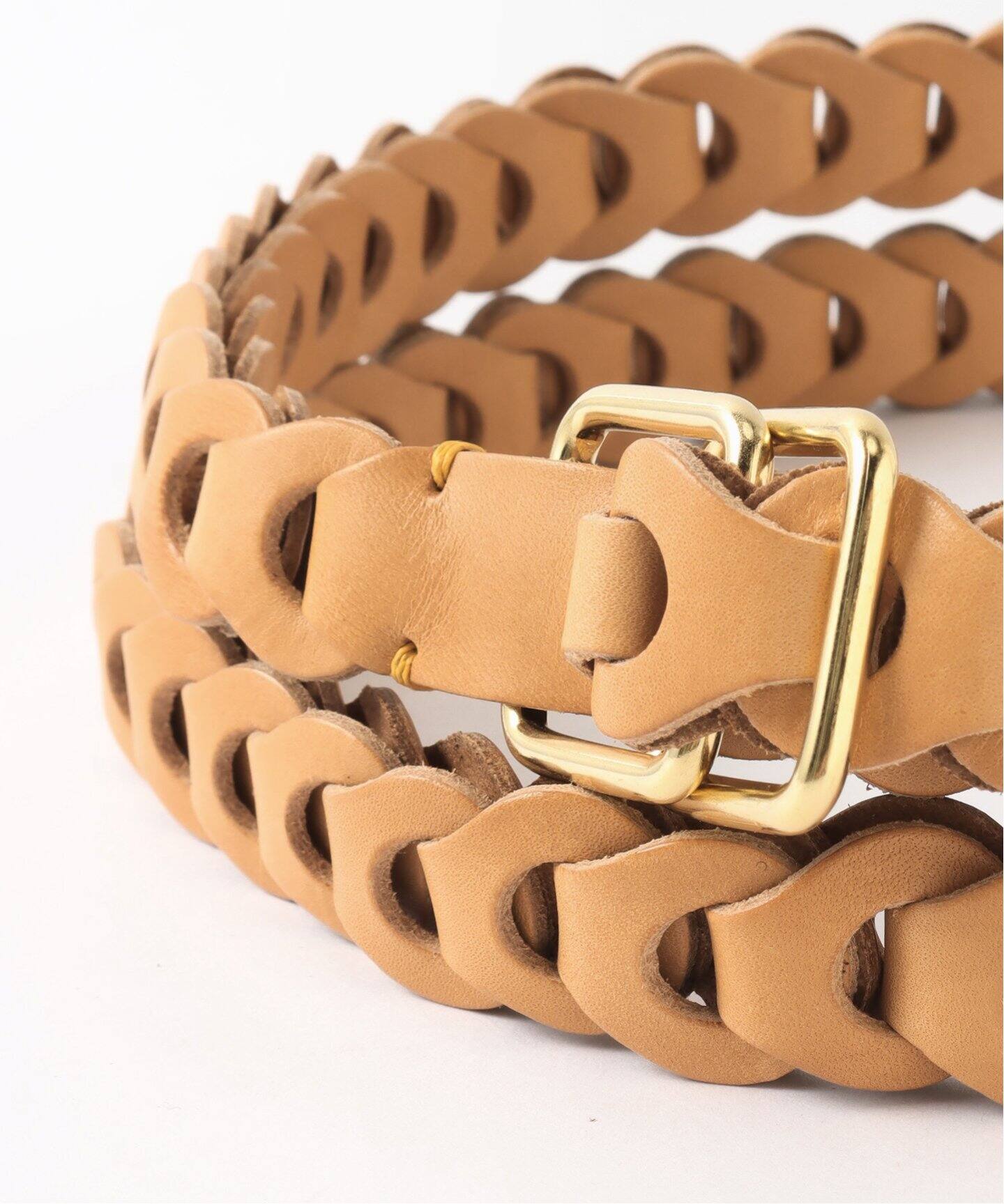 m's braque × il micio 】別注フルハンド ダブルベルト（ベルト