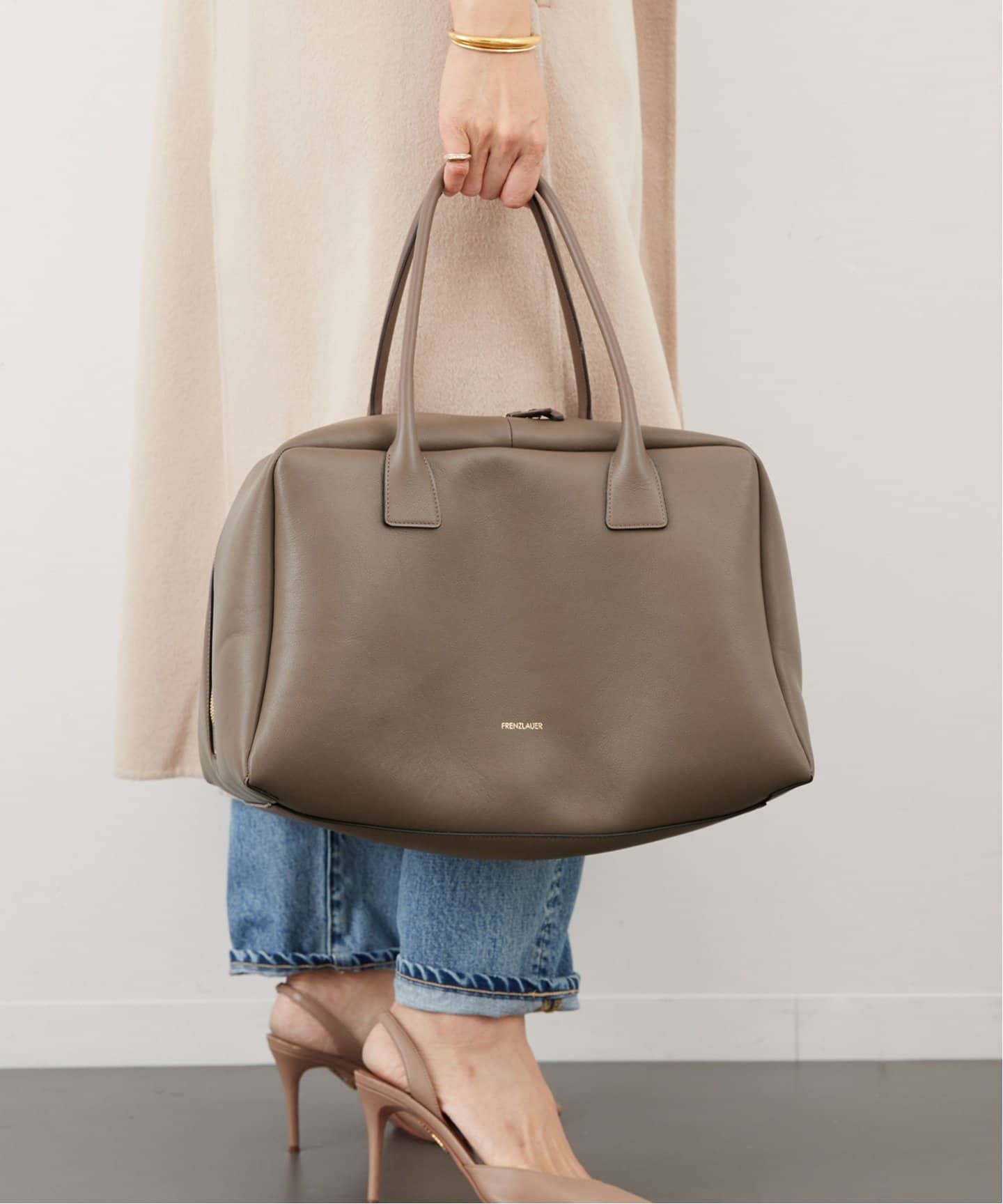 FRENZLAUER/フランツロアー】BOWLING BAG（ボストンバッグ）｜Deuxieme