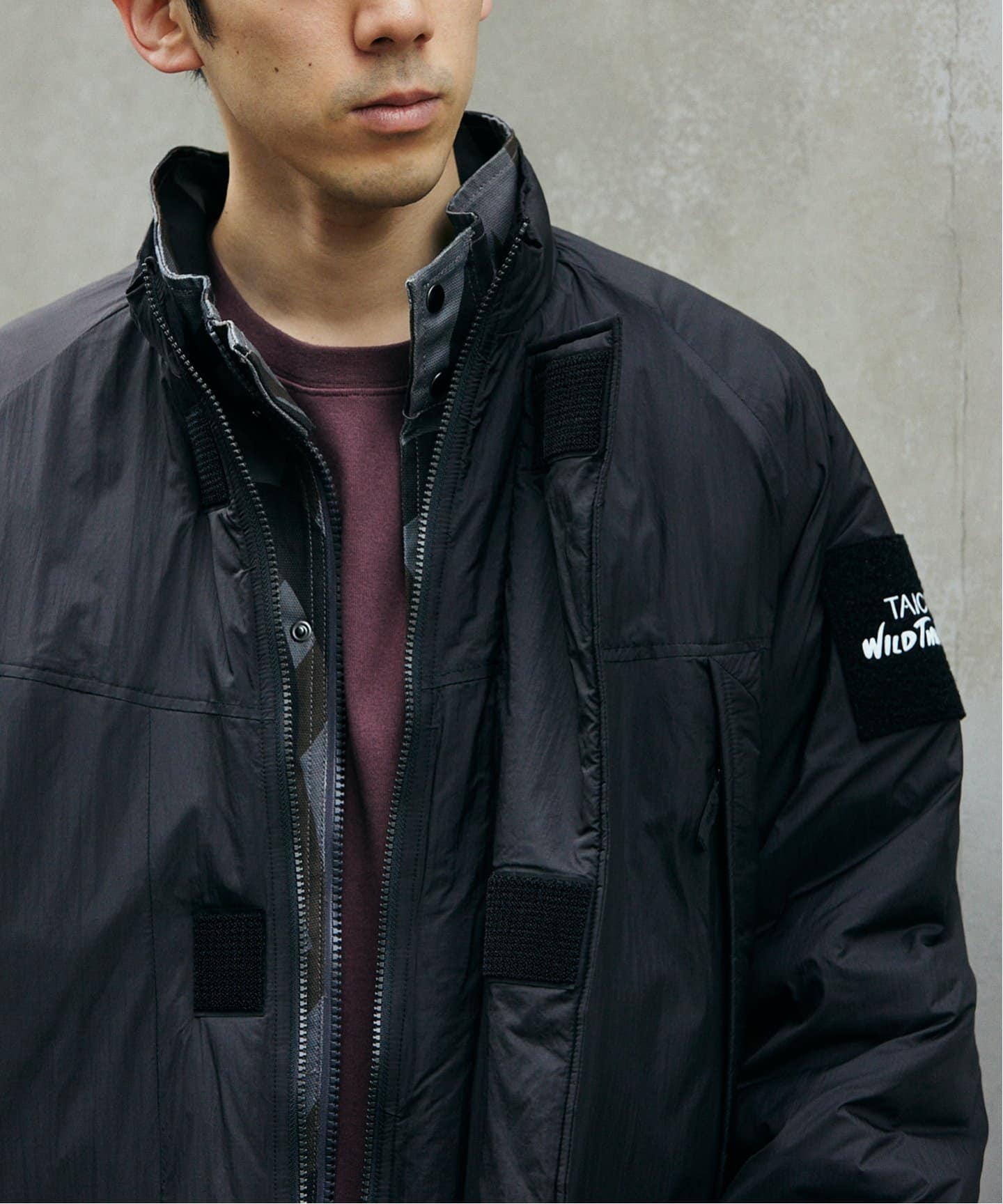 WILDTHINGS × TAION 別注 モンスターパーカー（ダウンジャケット