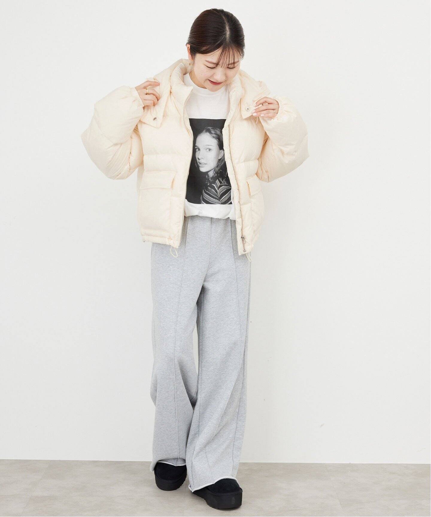 クロップドダウンブルゾン（ダウンジャケット）｜SLOBE IENA（スローブ