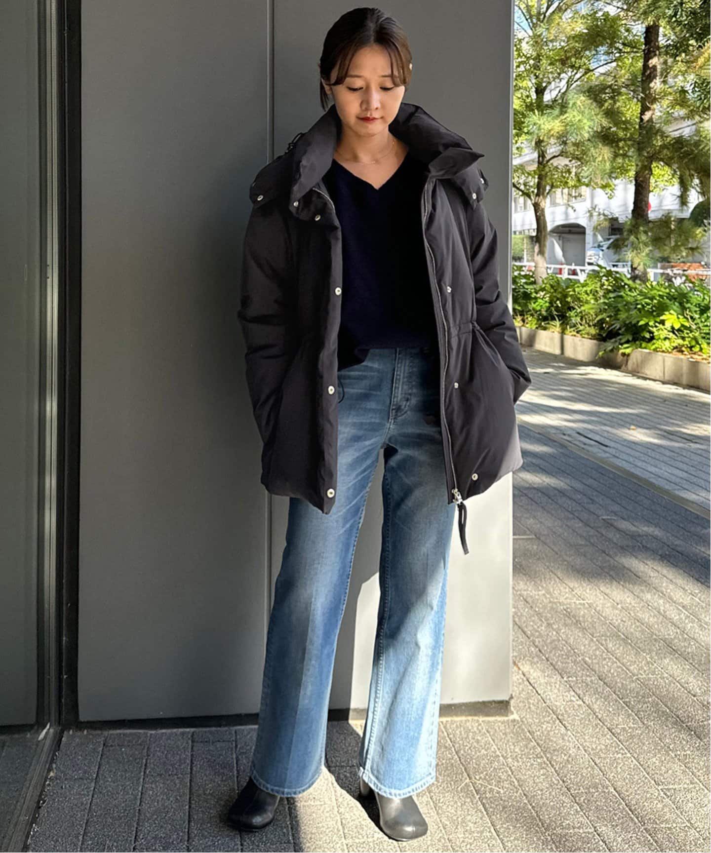 フェザーライト撥水パッファーダウン（ダウンジャケット）｜SLOBE IENA