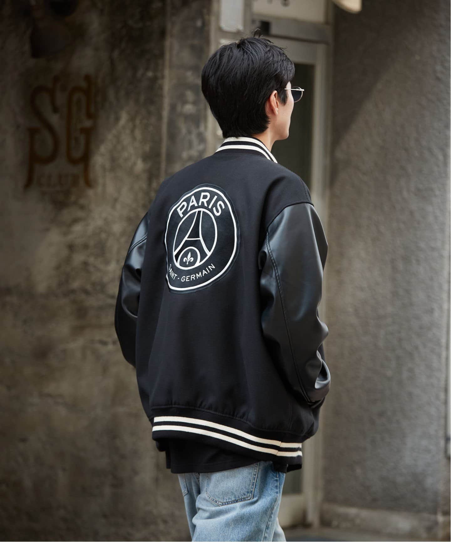 Paris Saint-Germain / パリ・サン＝ジェルマン】PSG VARSITY JACKET