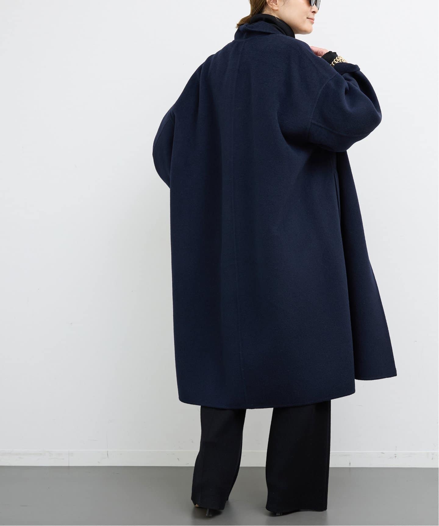 ウールアンゴラリバーコート（チェスターコート）｜Deuxieme Classe