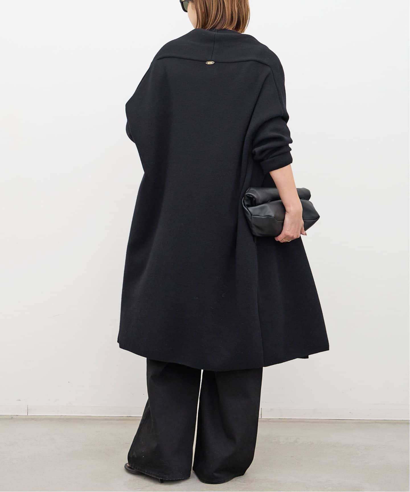 SMOOTH KNIT GOWN MIDI コート（その他ブルゾン／アウター）｜Deuxieme