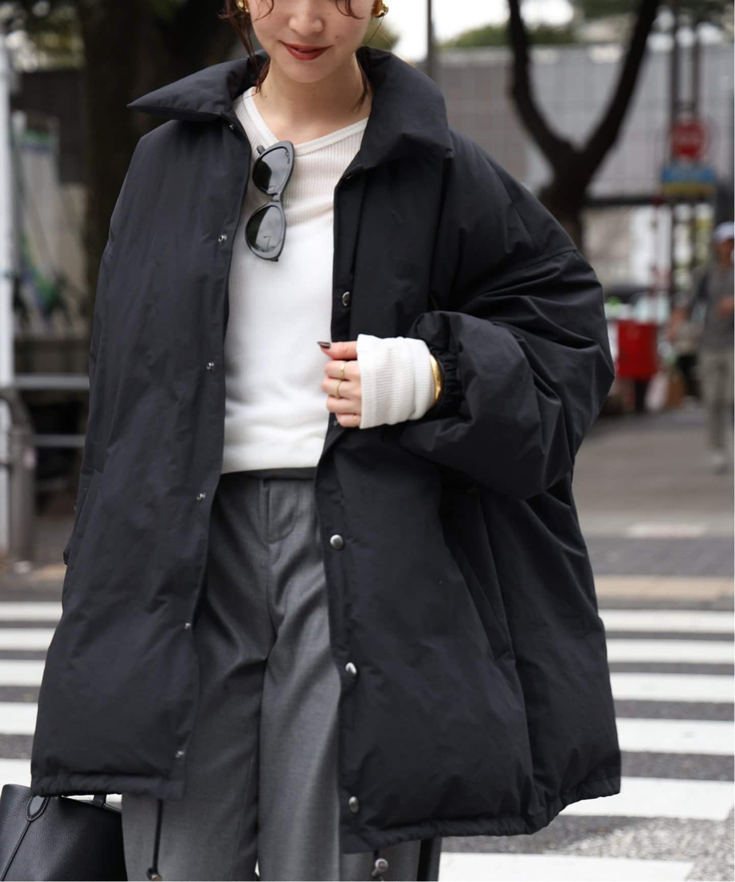 CALUX/キャラクス】 PUFFER COACH JACKET 【公式通販】