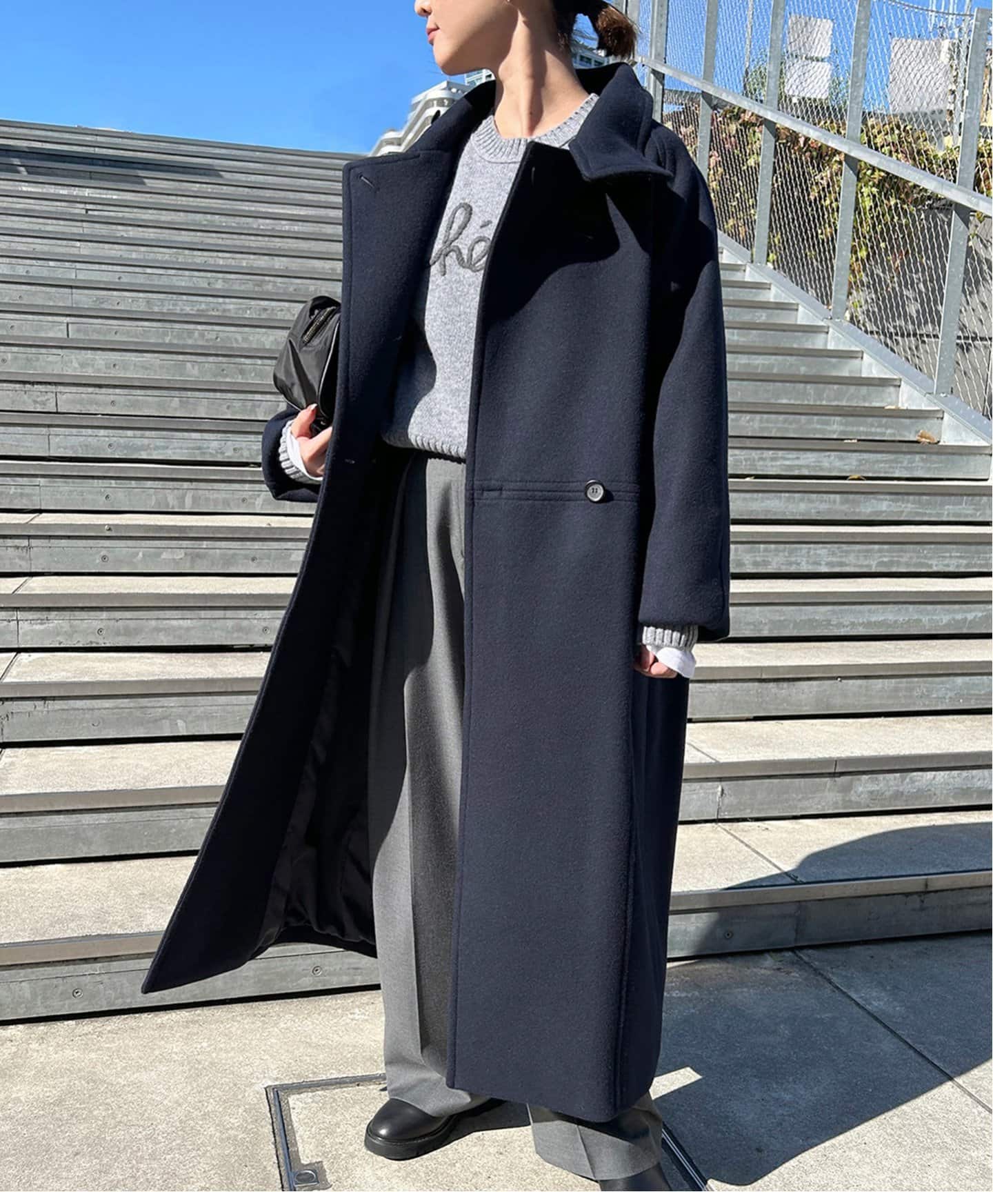 パイルメルトンスタンドコクーンコート（その他ブルゾン／アウター