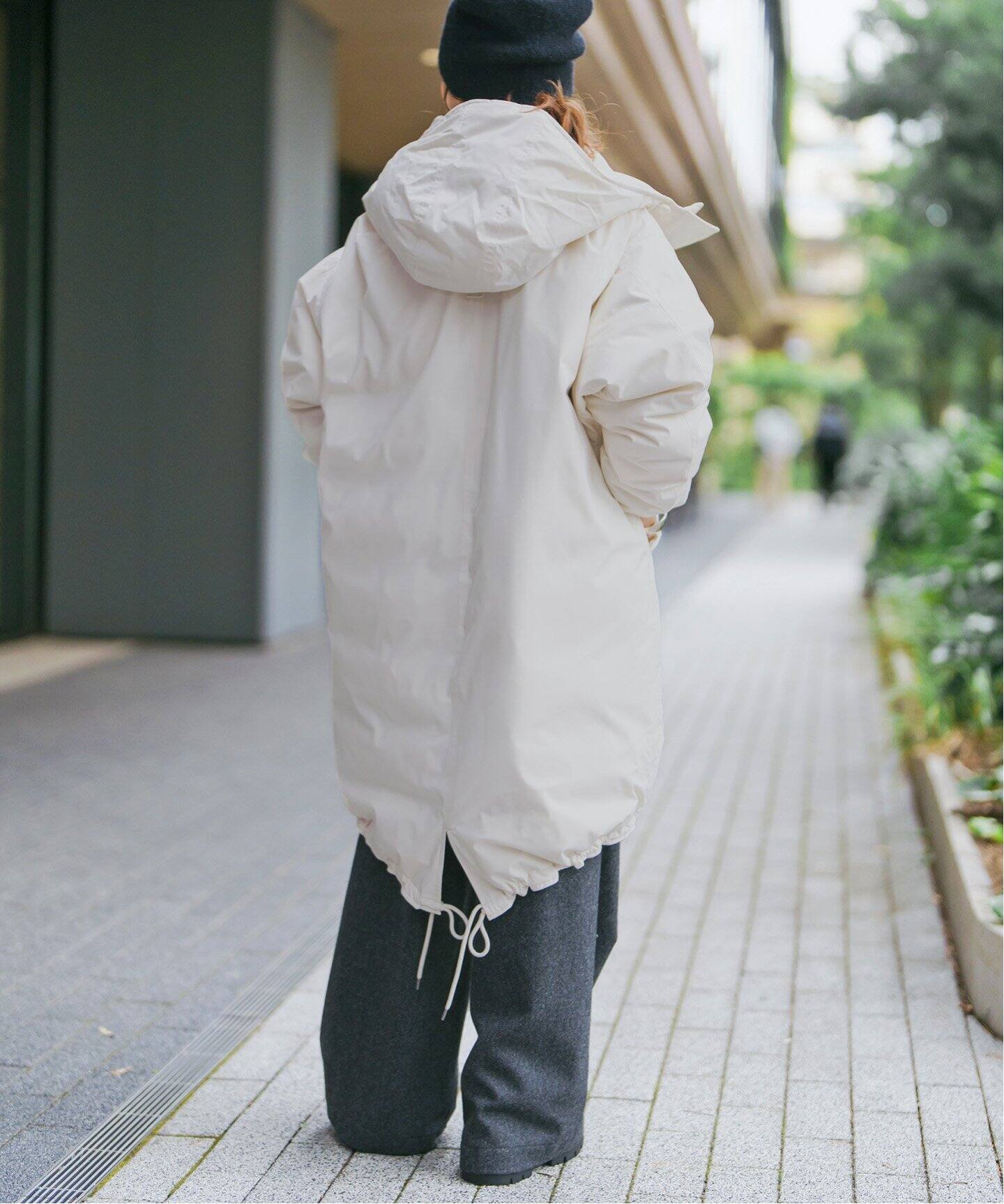 追加》撥水フーデッドダウンコート（ダウンジャケット）｜Spick and