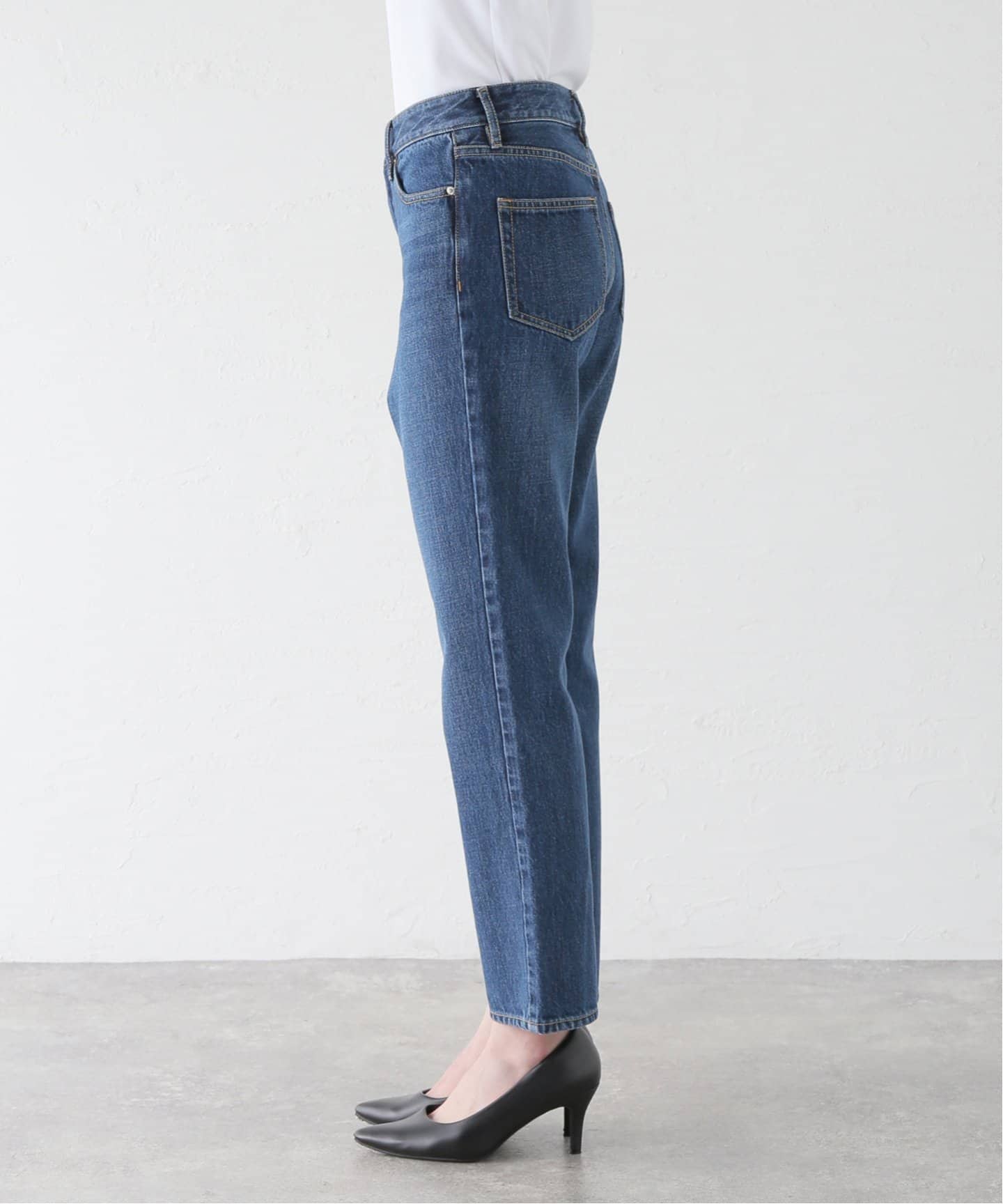スリム クロップドデニム（デニムパンツ・ジーンズ）｜Deuxieme Classe