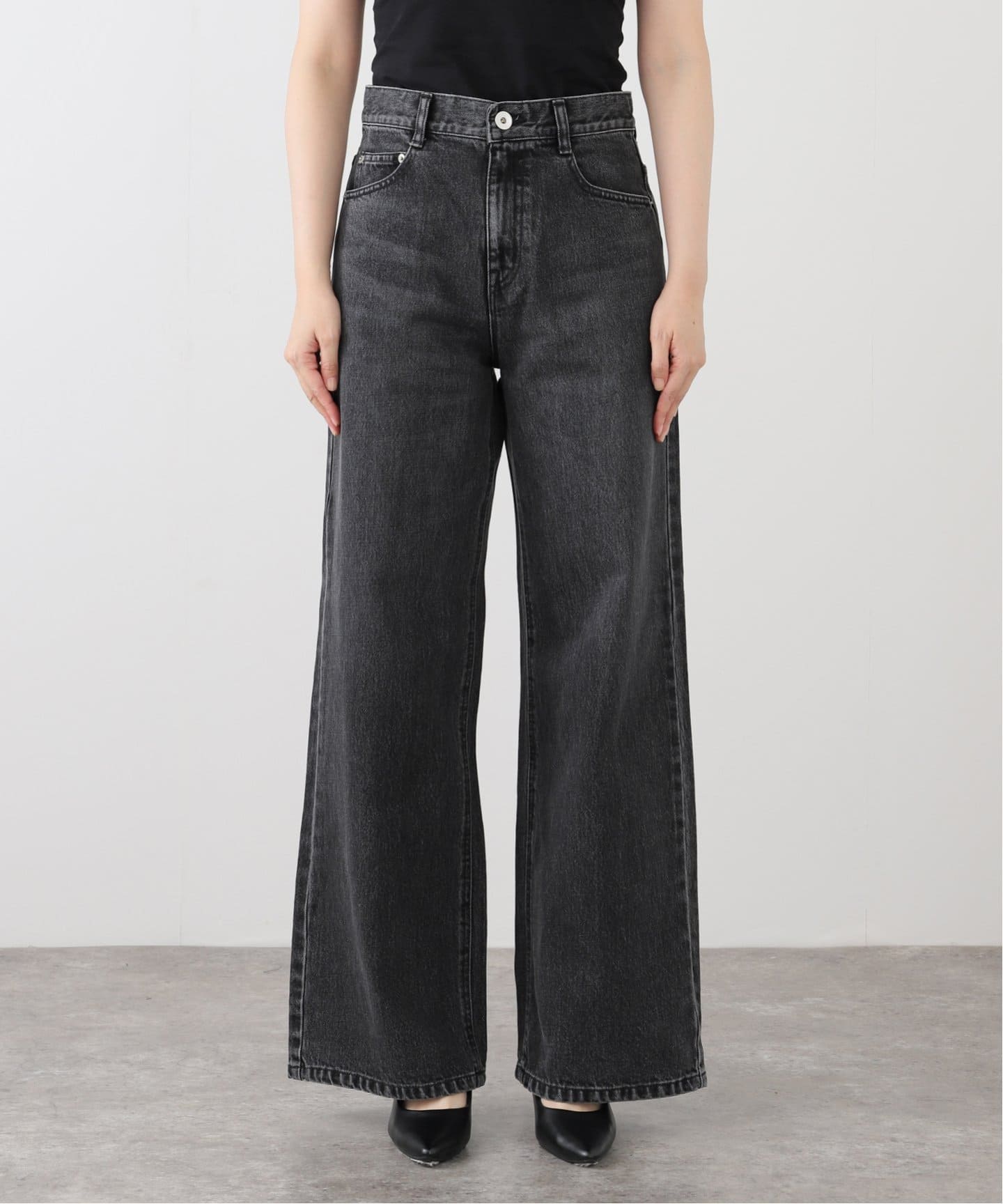 Loose Jeans (GRAY)（デニムパンツ・ジーンズ）｜Deuxieme Classe