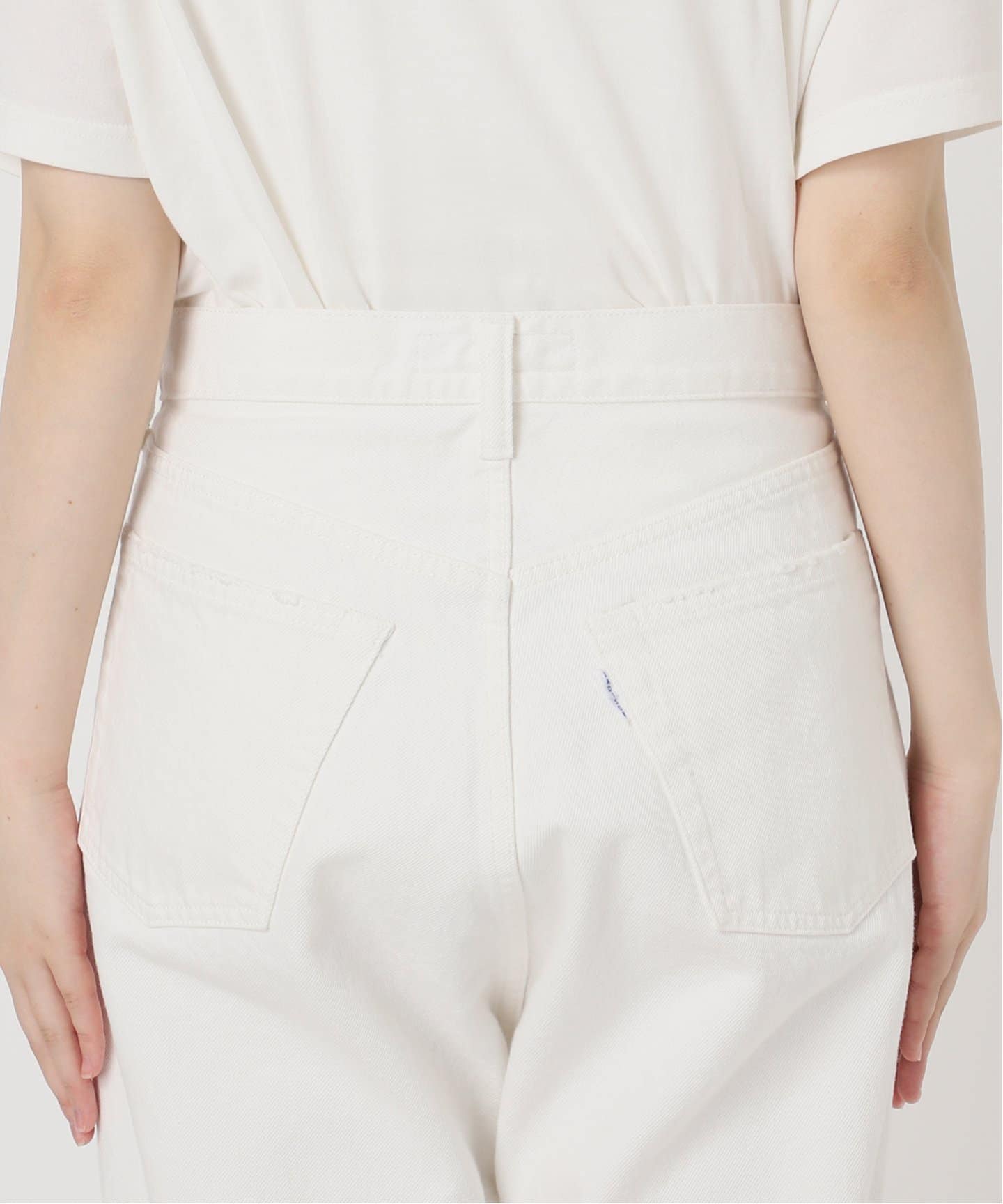 MADISONBLUE / マディソンブルー】CRASHED SAROUEL PANTS DENIM