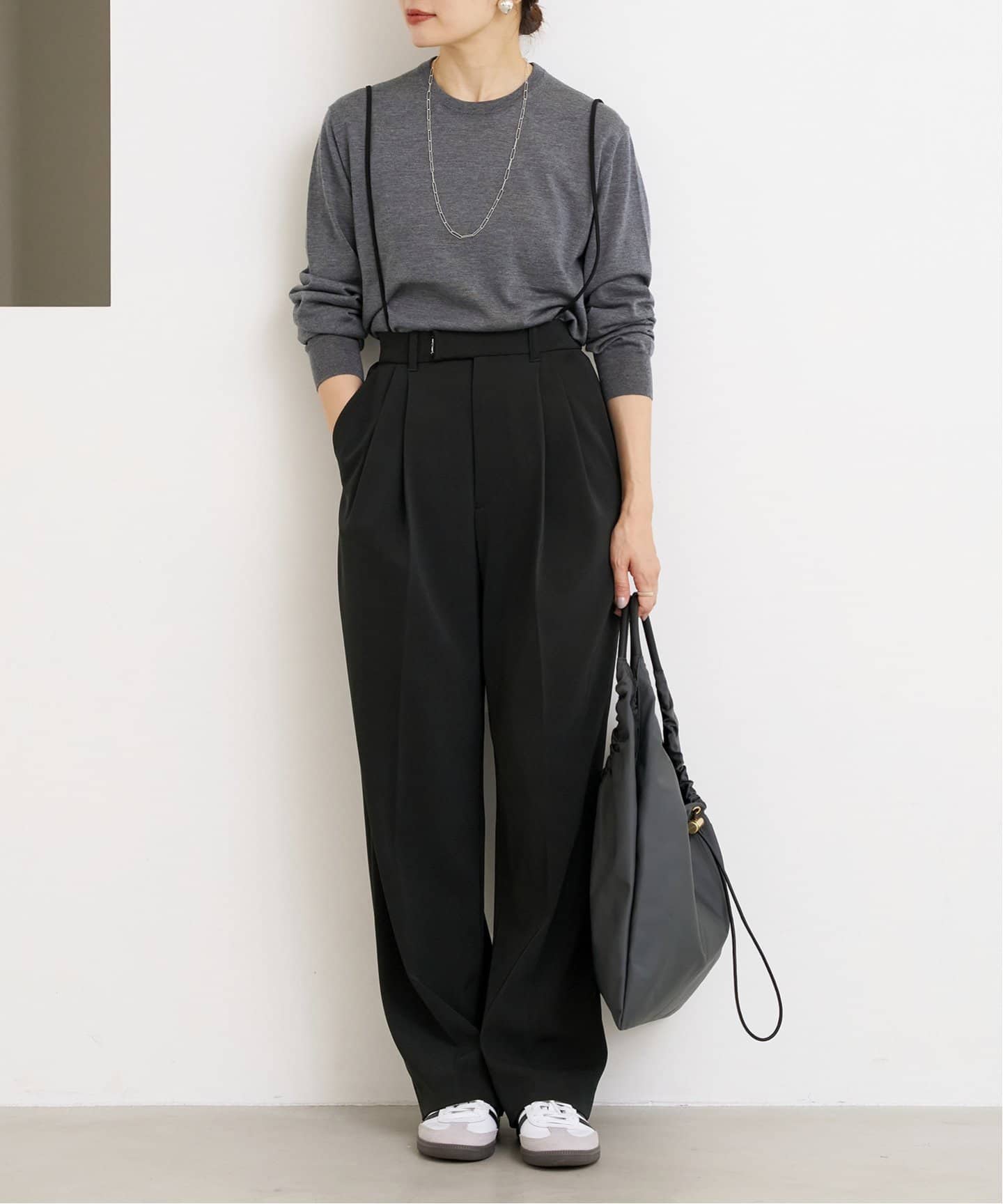 追加2》サスペンダーツイルパンツ（スラックス）｜IENA（イエナ）の