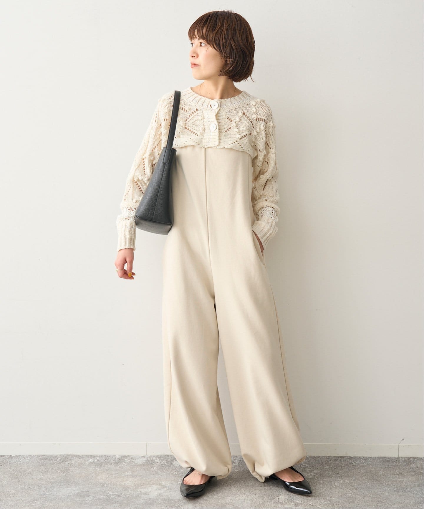 裏毛ベアオールインワン（つなぎ／オールインワン）｜Spick and Span