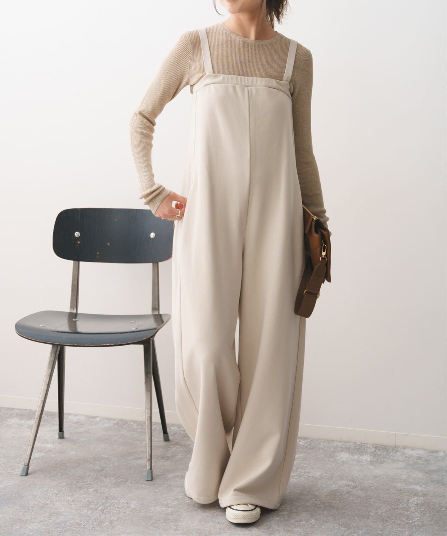 裏毛ベアオールインワン（つなぎ／オールインワン）｜Spick and Span