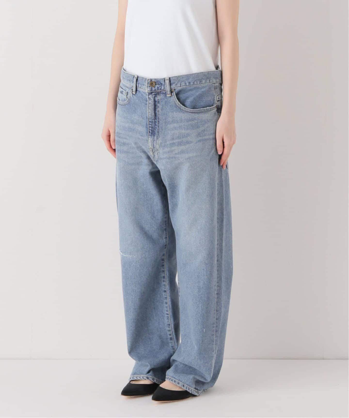 ≪ベストセラー≫デニムストレートパンツ2（デニムパンツ・ジーンズ