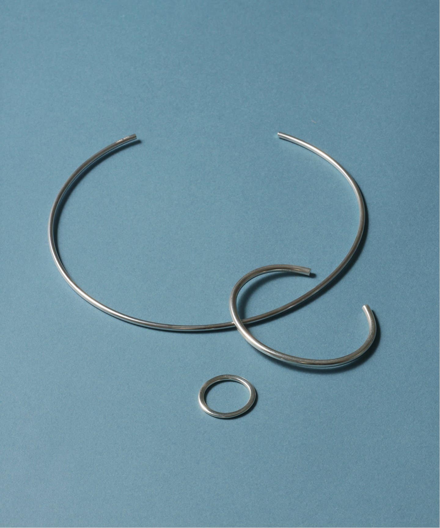 SAMH by LILAS】Cカーブバングル SV（ブレスレット・バングル）｜Lilas