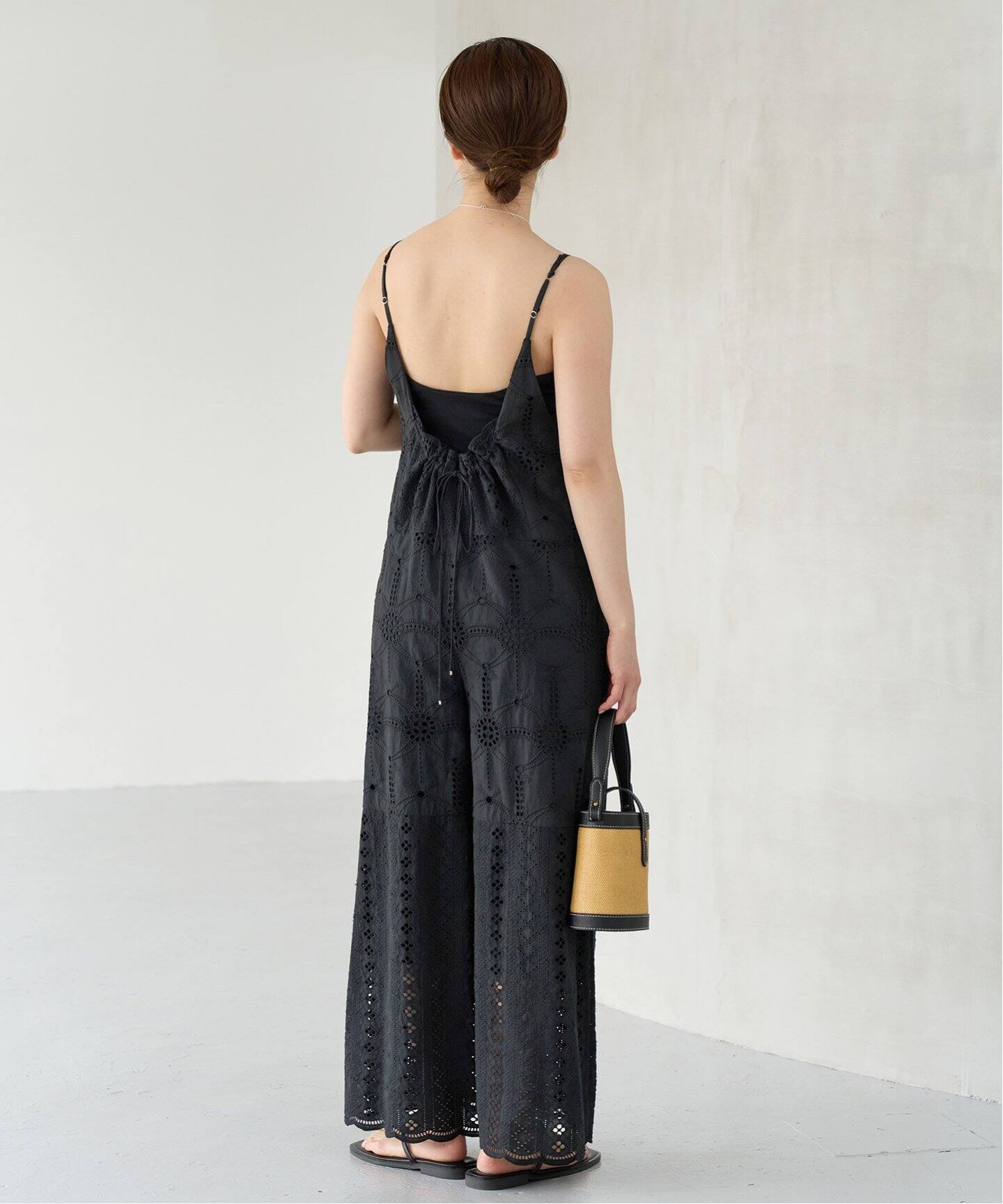 WEB限定/追加4》レースオールインワン（つなぎ／オールインワン