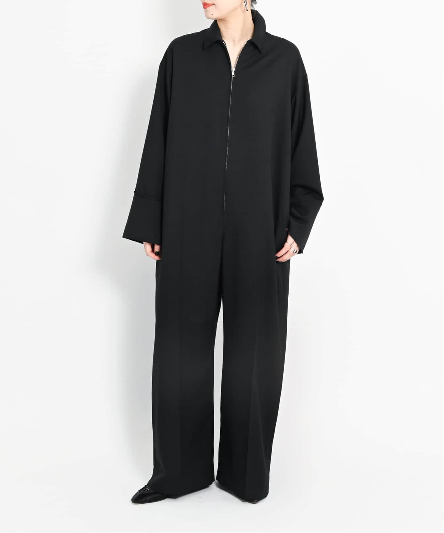 ZIP UP ジャンプスーツ（つなぎ／オールインワン）｜CITYSHOP（シティ