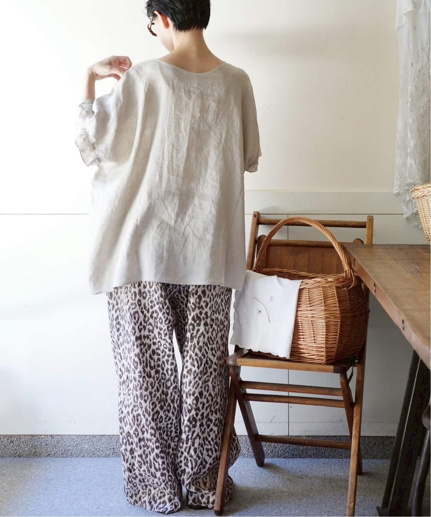 フレンチリネンフリルTOP（シャツ／ブラウス）｜journal standard luxe