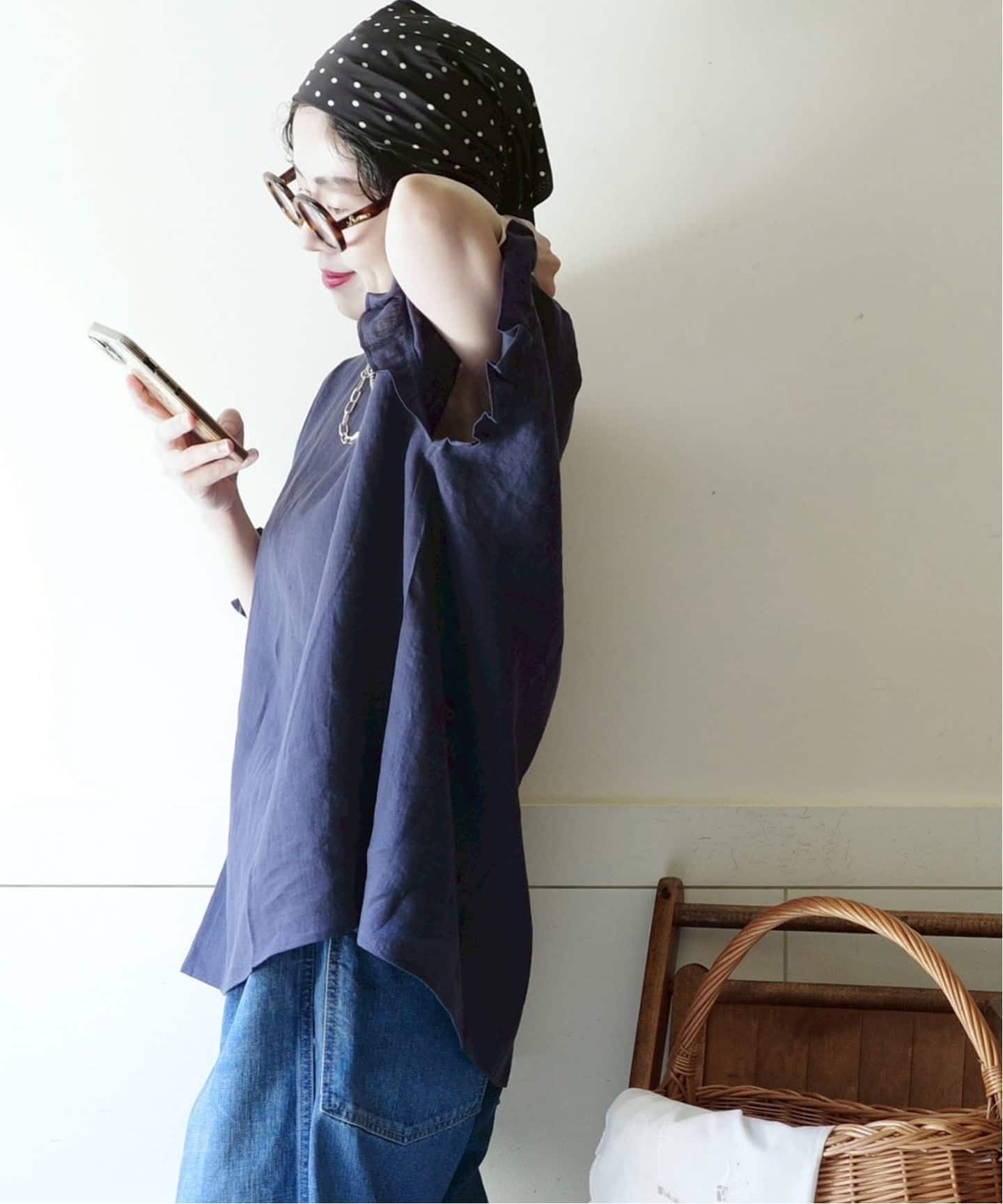 フレンチリネンフリルTOP（シャツ／ブラウス）｜journal standard luxe