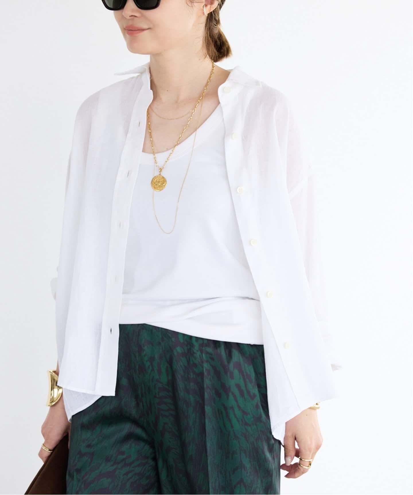 追加 Linen シャツ（シャツ／ブラウス）｜Deuxieme Classe