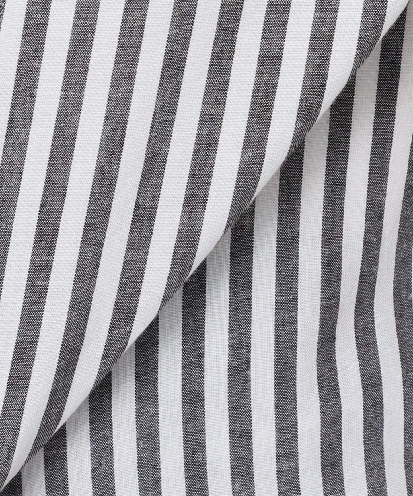 リネンブレンドフレンチヘムギャザーシャツ（シャツ／ブラウス