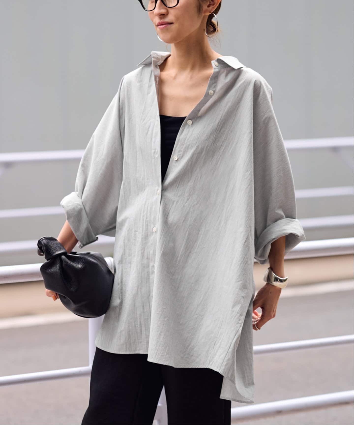 ≪追加≫ハーフスリーブポンチョシャツ（シャツ／ブラウス