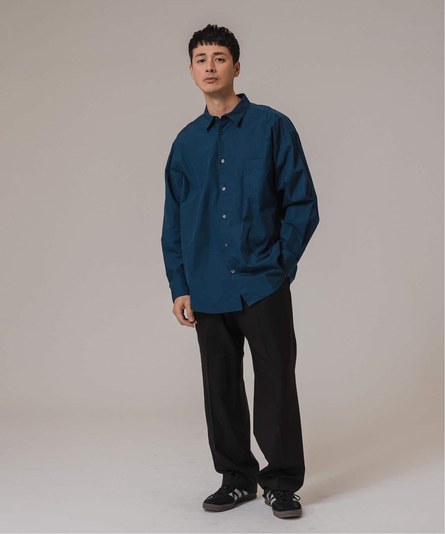 THOMAS MASON(トーマスメイソン) オーバーサイズ レギュラーカラー