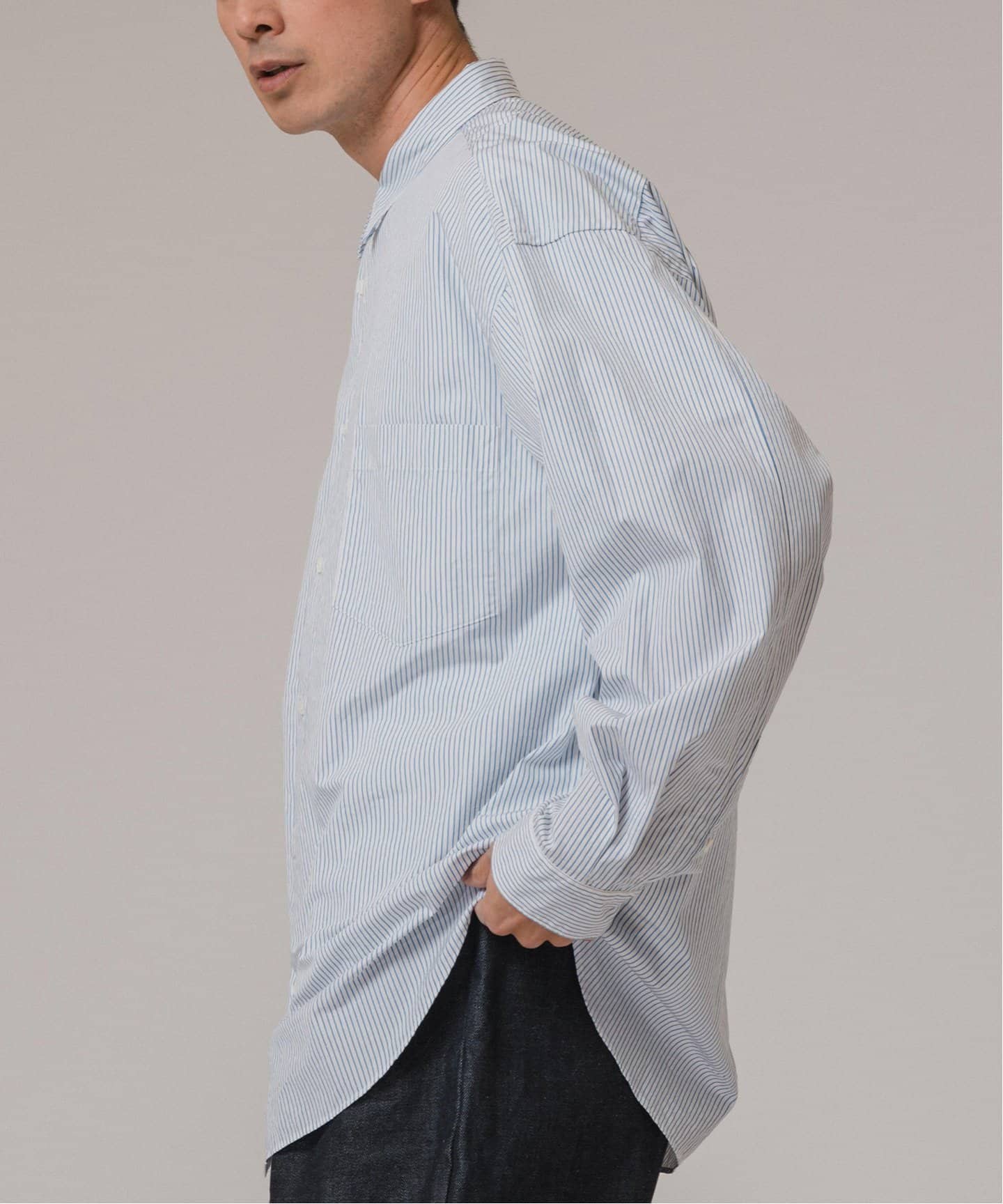 THOMAS MASON(トーマスメイソン) オーバーサイズ レギュラーカラー