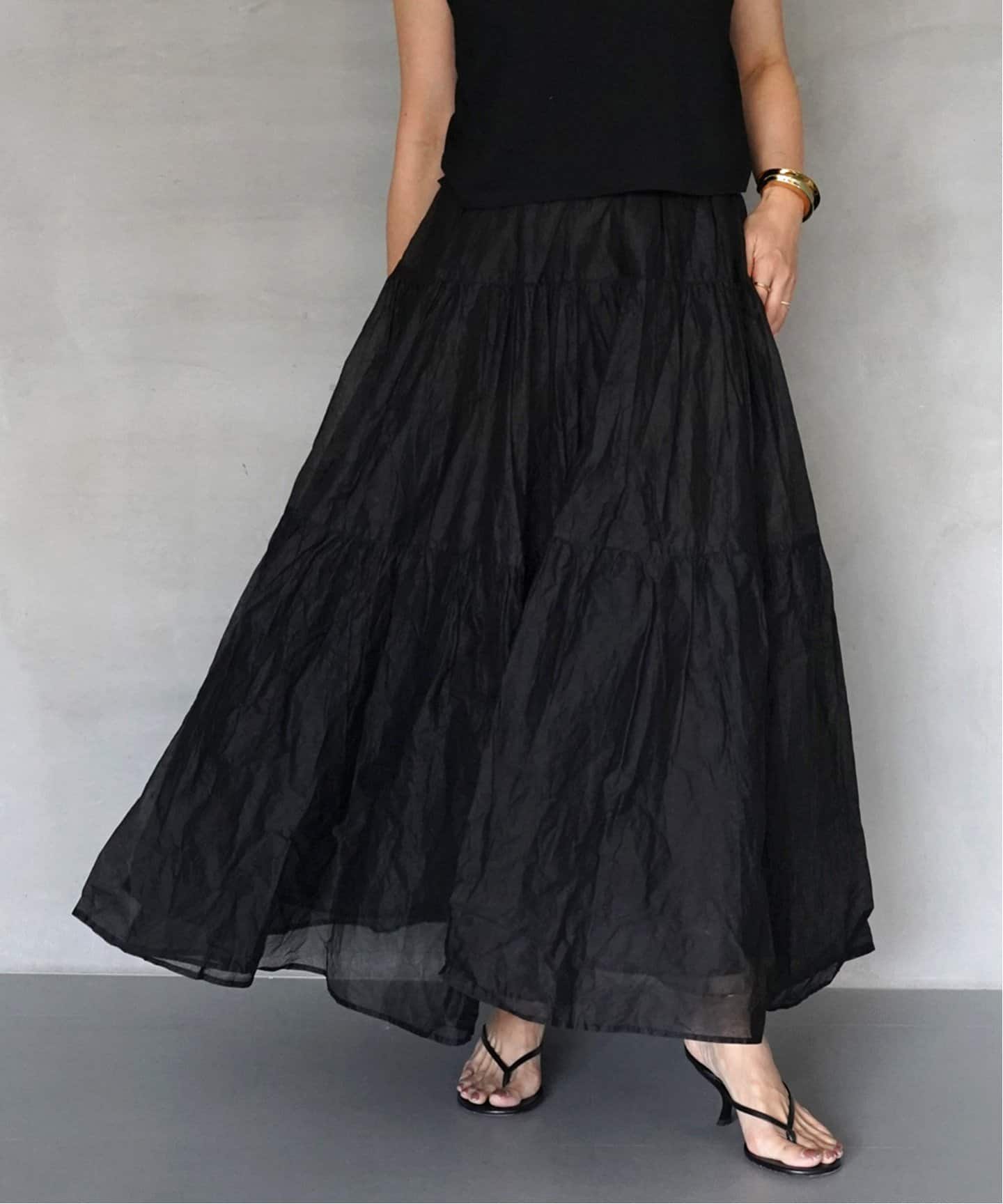 MARILYN MOON/マリリンムーン】dramatic skirt（ロング・マキシ丈