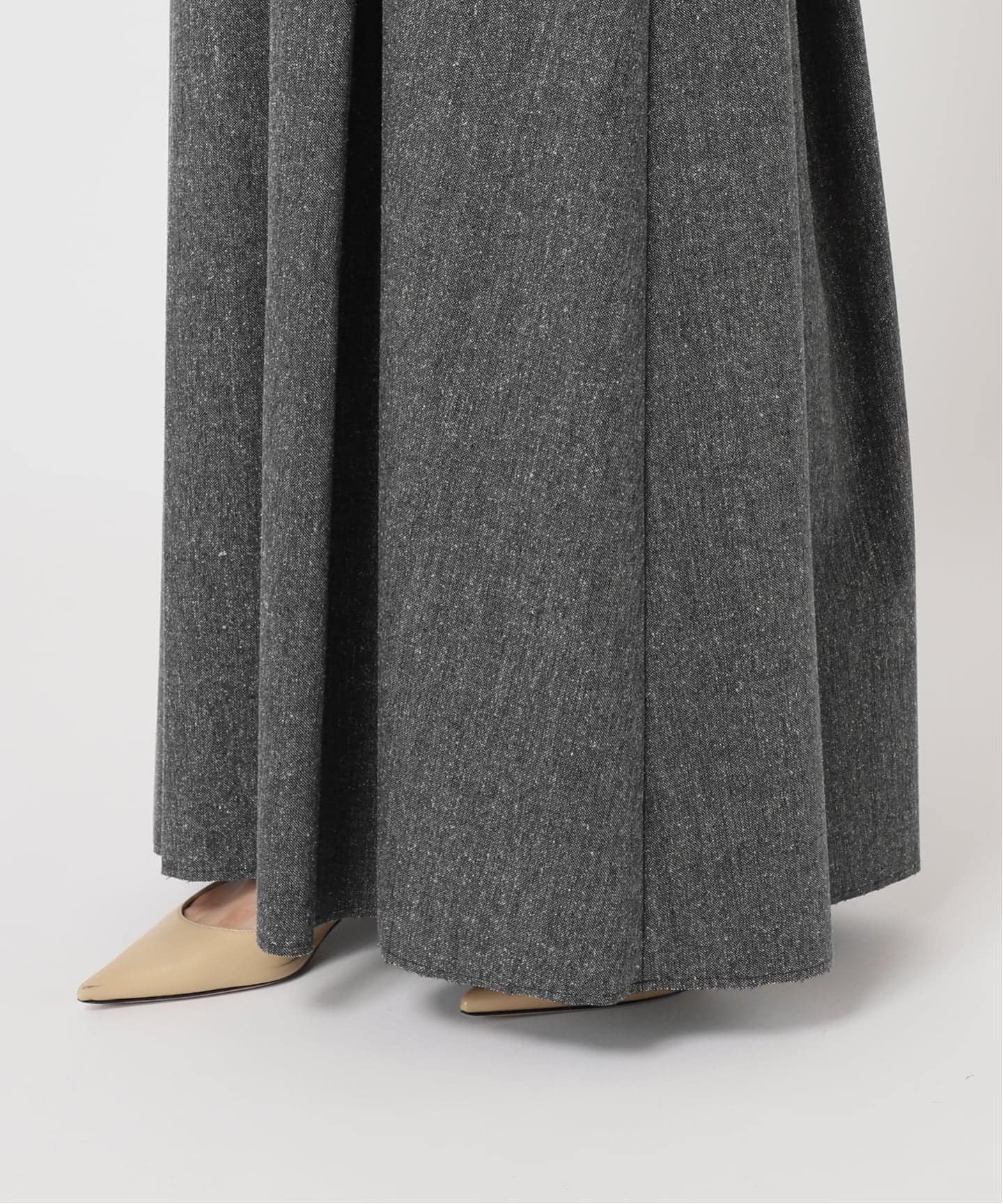追加》R'IAM TWEEDボンディング スカート 2（ロング・マキシ丈スカート