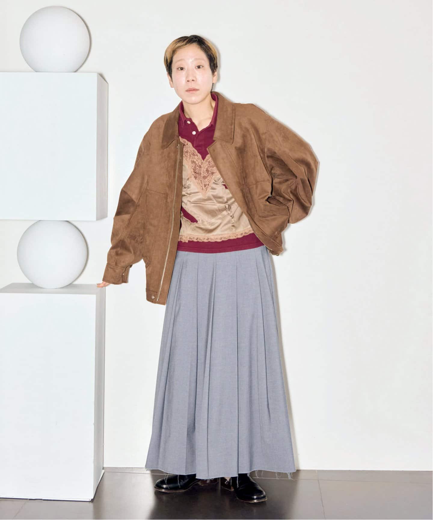 TR PLEATS スカート（ロング・マキシ丈スカート）｜CITYSHOP（シティ