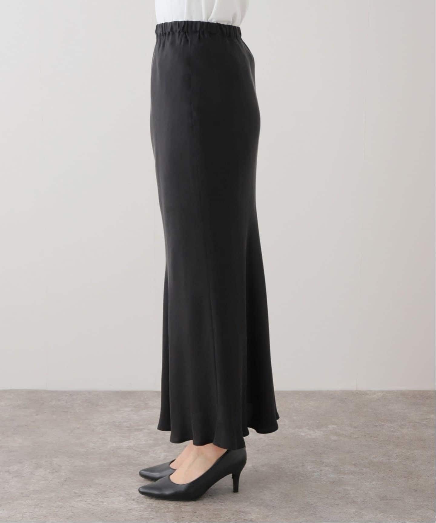 ≪追加≫シルキーキュプラバイアススカート（ロング・マキシ丈スカート