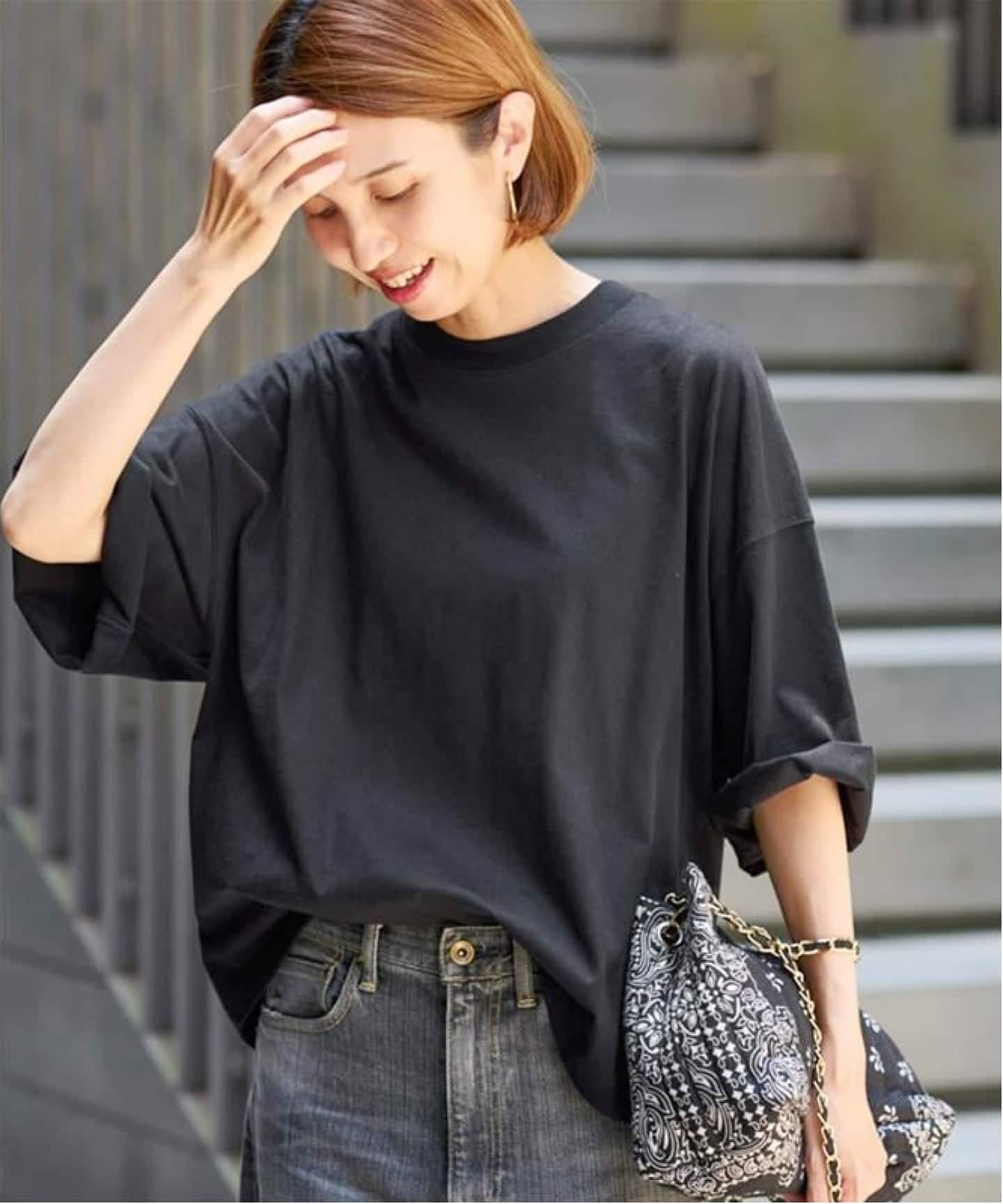 ≪追加≫モックネックTシャツ（Tシャツ／カットソー）｜FRAMeWORK