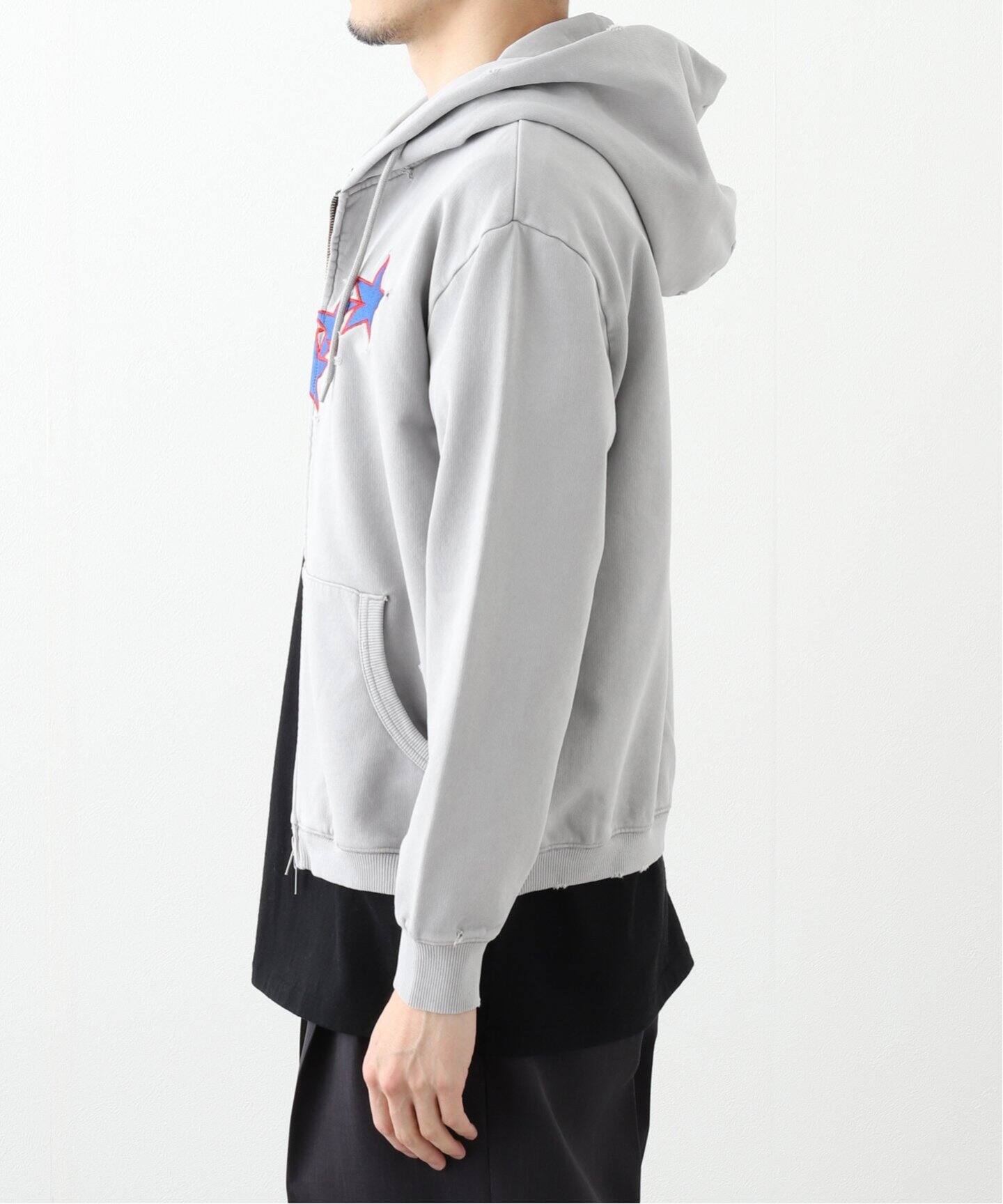 VALLAD / バラッド】スター ジップ アップ フーディ（パーカー）｜PULP