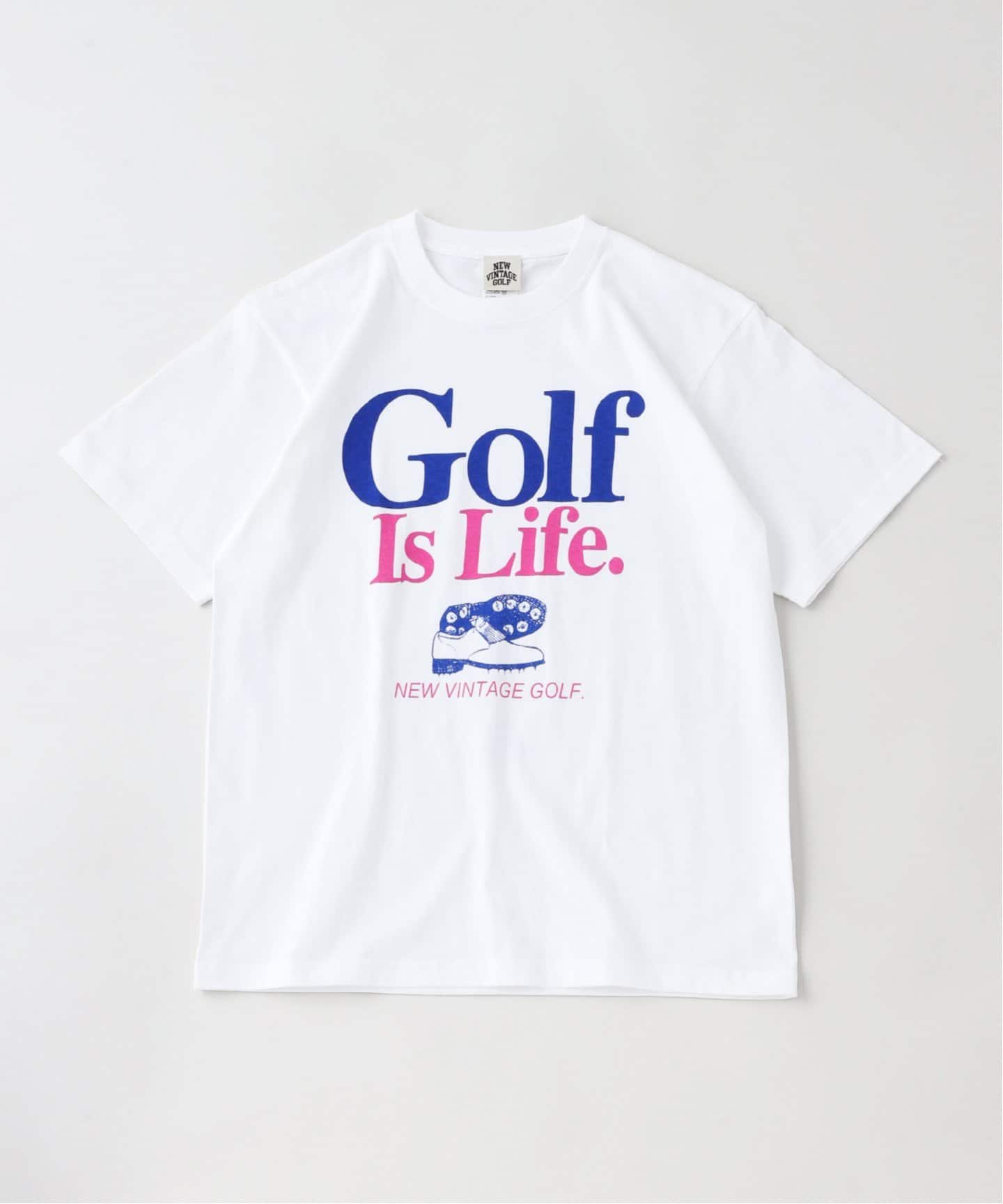 NEW VINTAGE GOLF(ニューヴィンテージゴルフ) Golf is Life T-Shirtfe