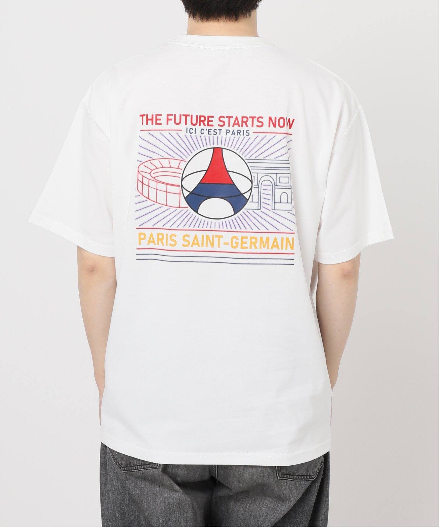 Paris Saint-Germain / パリ・サン＝ジェルマン】 JP FUTURE GRID TEE