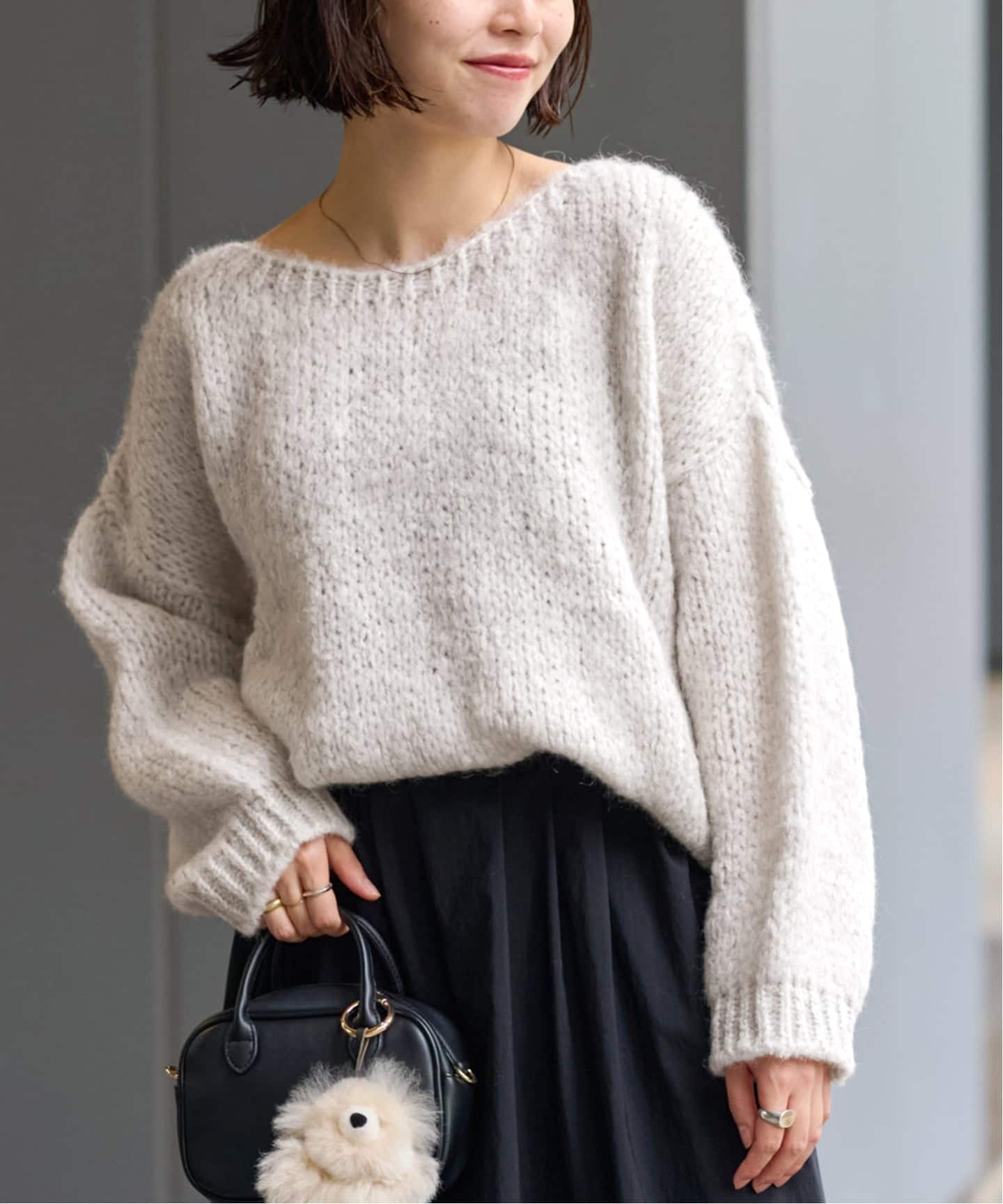 追加》【TRICOTS JEANMARC/トリコ・ジャンマルク】 ニットプルオーバー