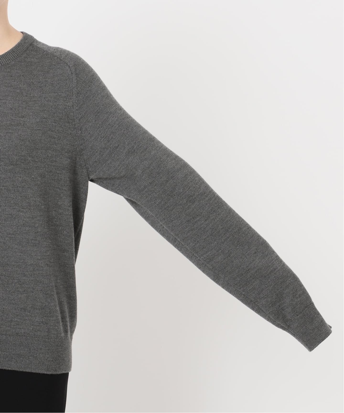 ミューズ ドゥーズィエムクラス WISH Vネック プルオーバー グレー