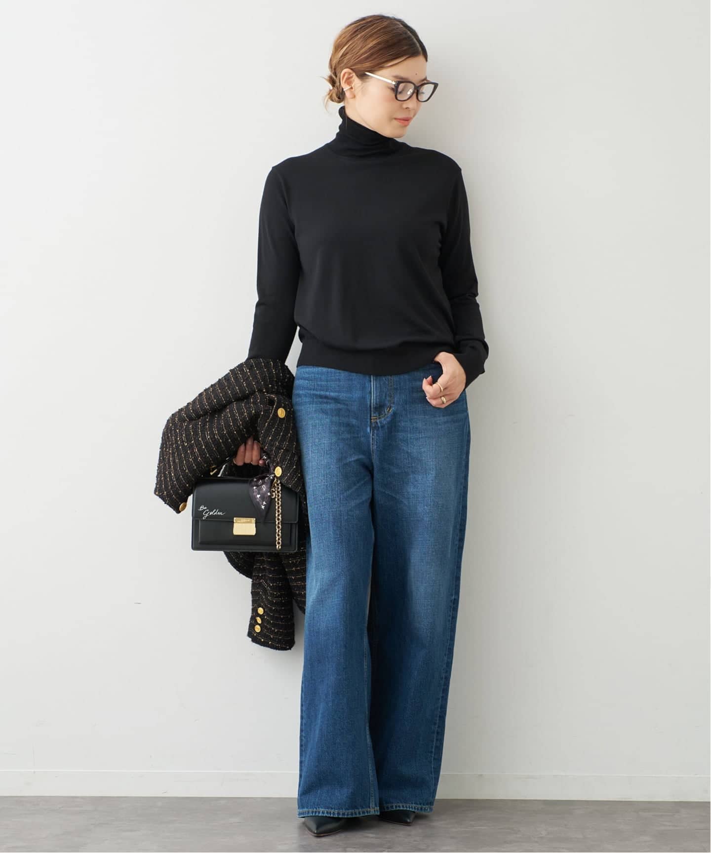 FF30 TODAY タートルネック プルオーバー（ニット／セーター