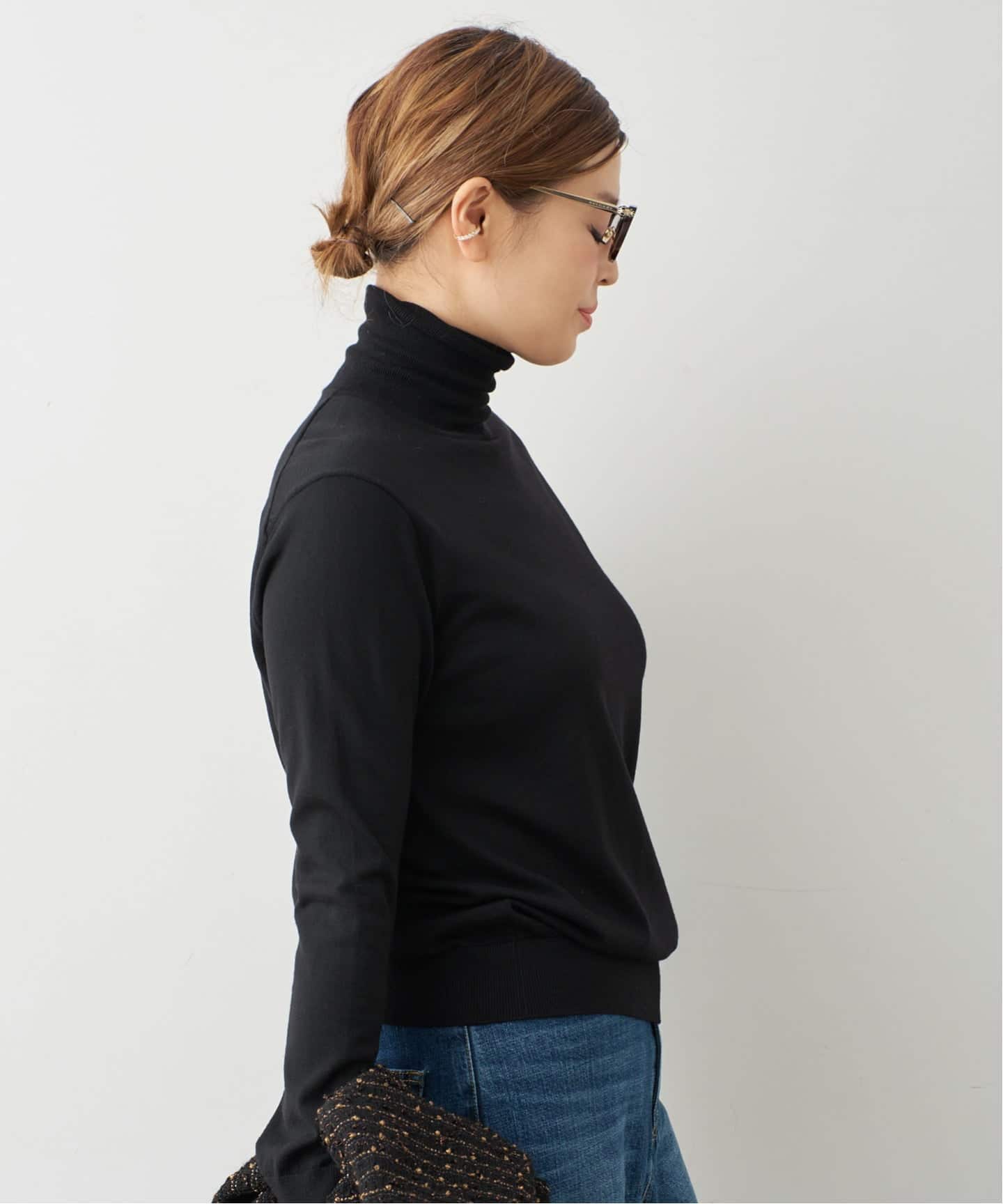 FF30 TODAY タートルネック プルオーバー（ニット／セーター