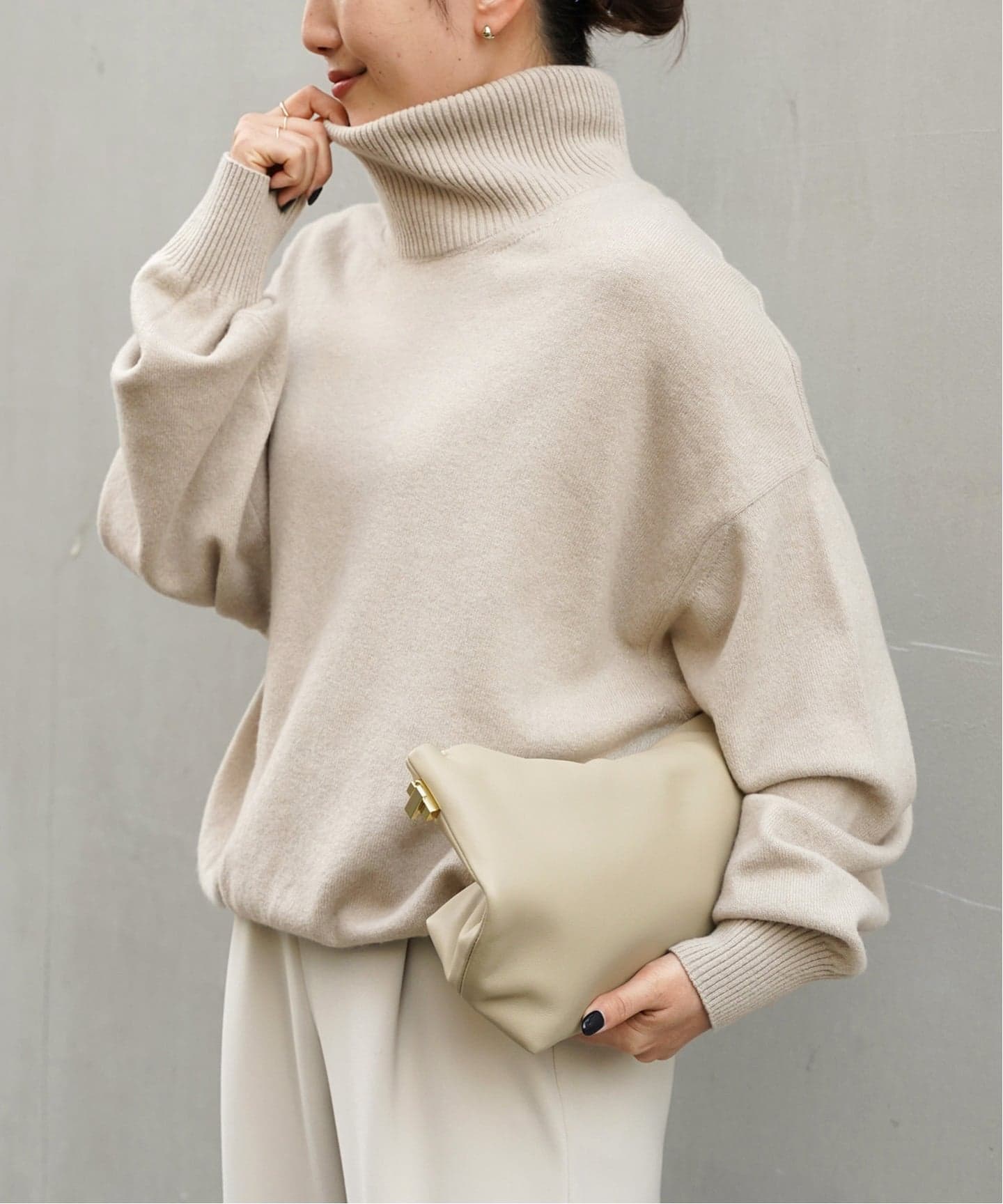 JUSPER タートルネック プルオーバー（ニット／セーター）｜Deuxieme